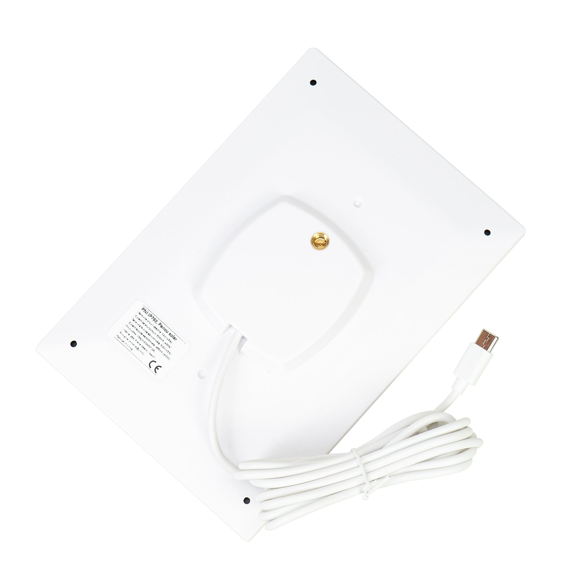 Camera supraveghere video PNI IP792 dual lens 2MP + 2MP, panou solar 3W, acumulator 6000mAh incorporat, detectie miscare, slot card micro SD, vizibilitate nocturna, audio bidirectional, IP65