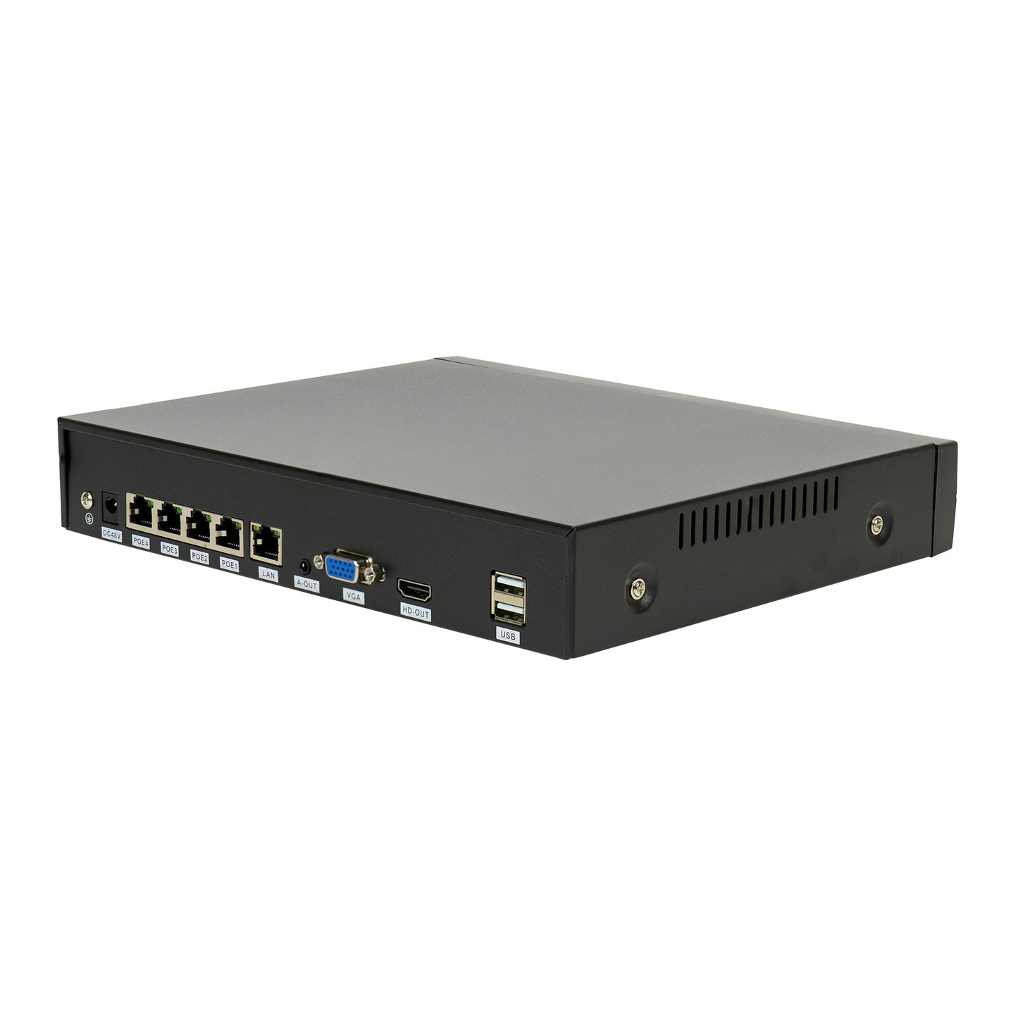 NVR POE PNI House IP810 cu 10 canale 4K 8MP, 4 canale POE si 6 canale IP functii AI