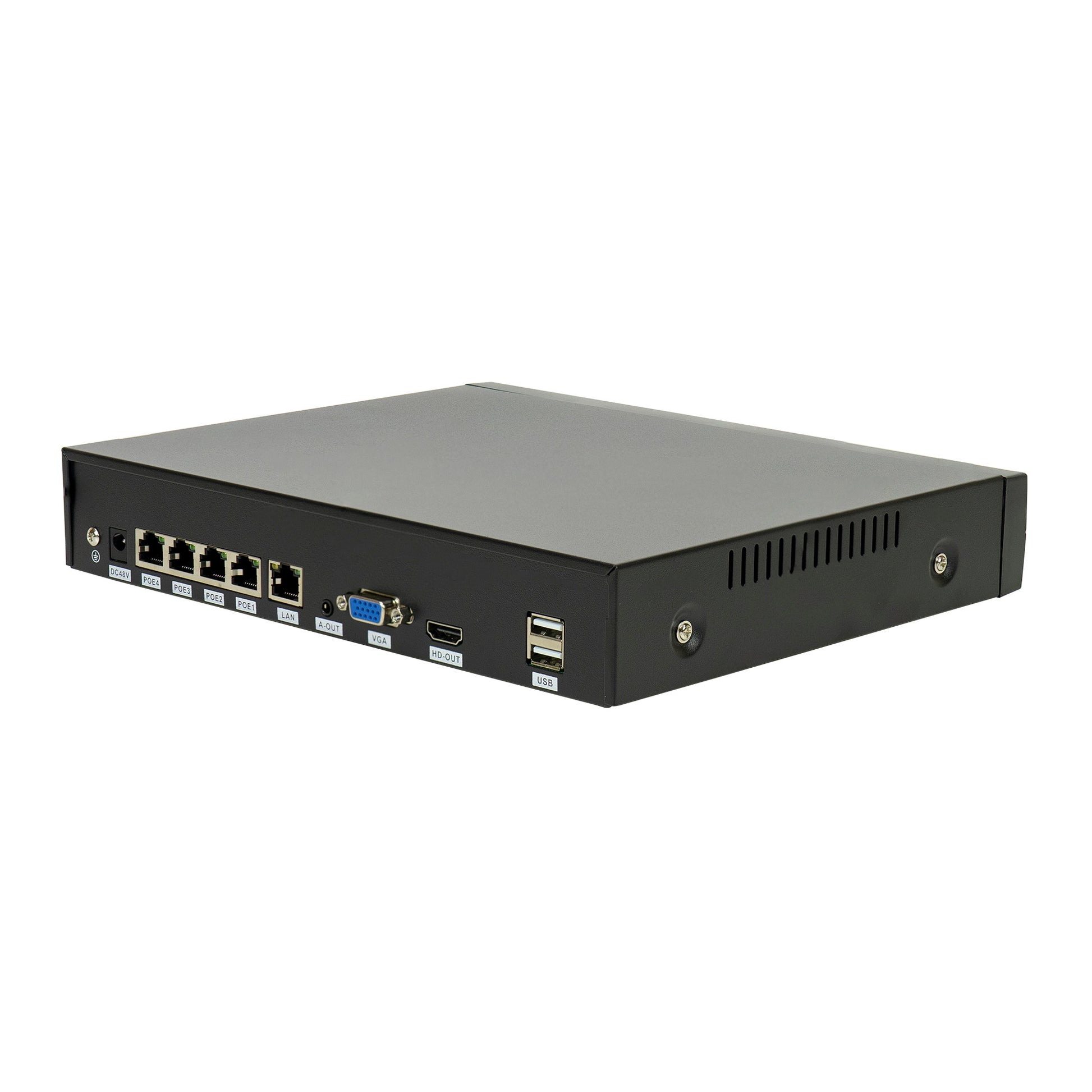 NVR POE PNI House IP810 cu 10 canale 4K 8MP, 4 canale POE si 6 canale IP functii AI