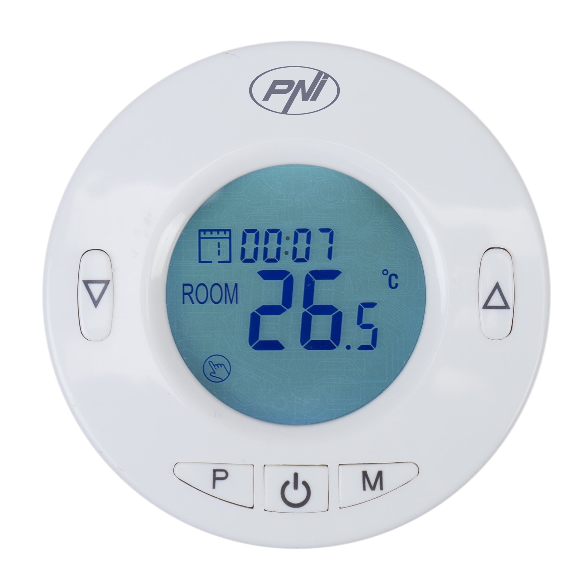Kit Wifi 4 bucati cap termostatic inteligent PNI CT25T pentru calorifer si Hub PNI CT25WIFI cu control prin Internet, aplicatie de mobil Tuya Smart