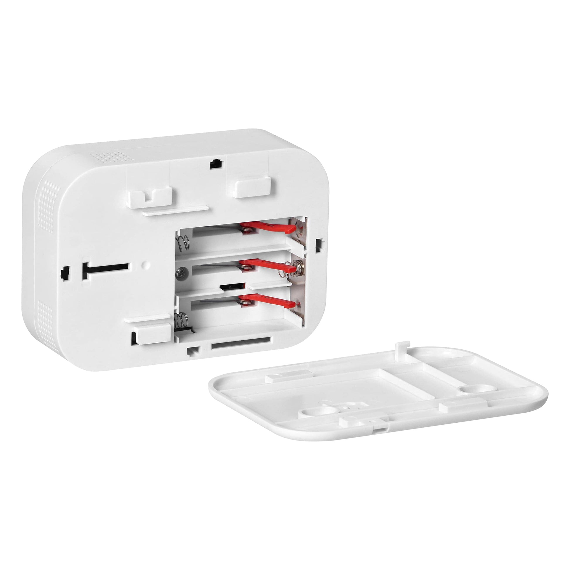 Detector monoxid de carbon VIRONE DC-3, 3 x AA, LCD, buton TEST, alarma sonora si vizuala, alb