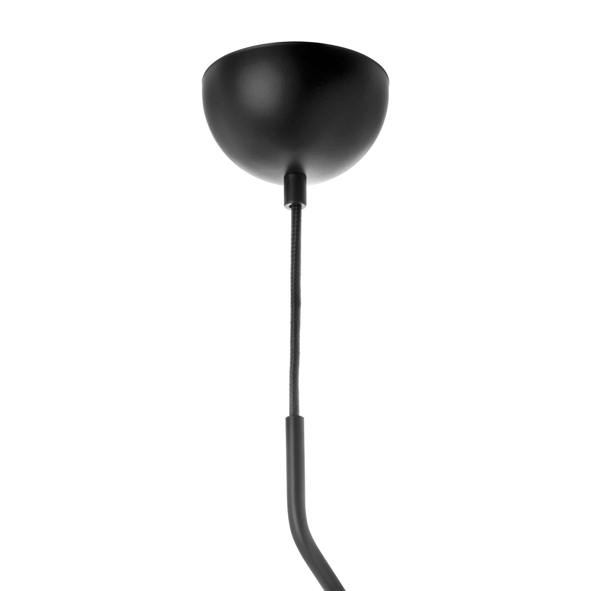 Corp de iluminat suspendat ADVITI BOLA 1P AD-LD-6221BE27, E27, maxim 60W, negru