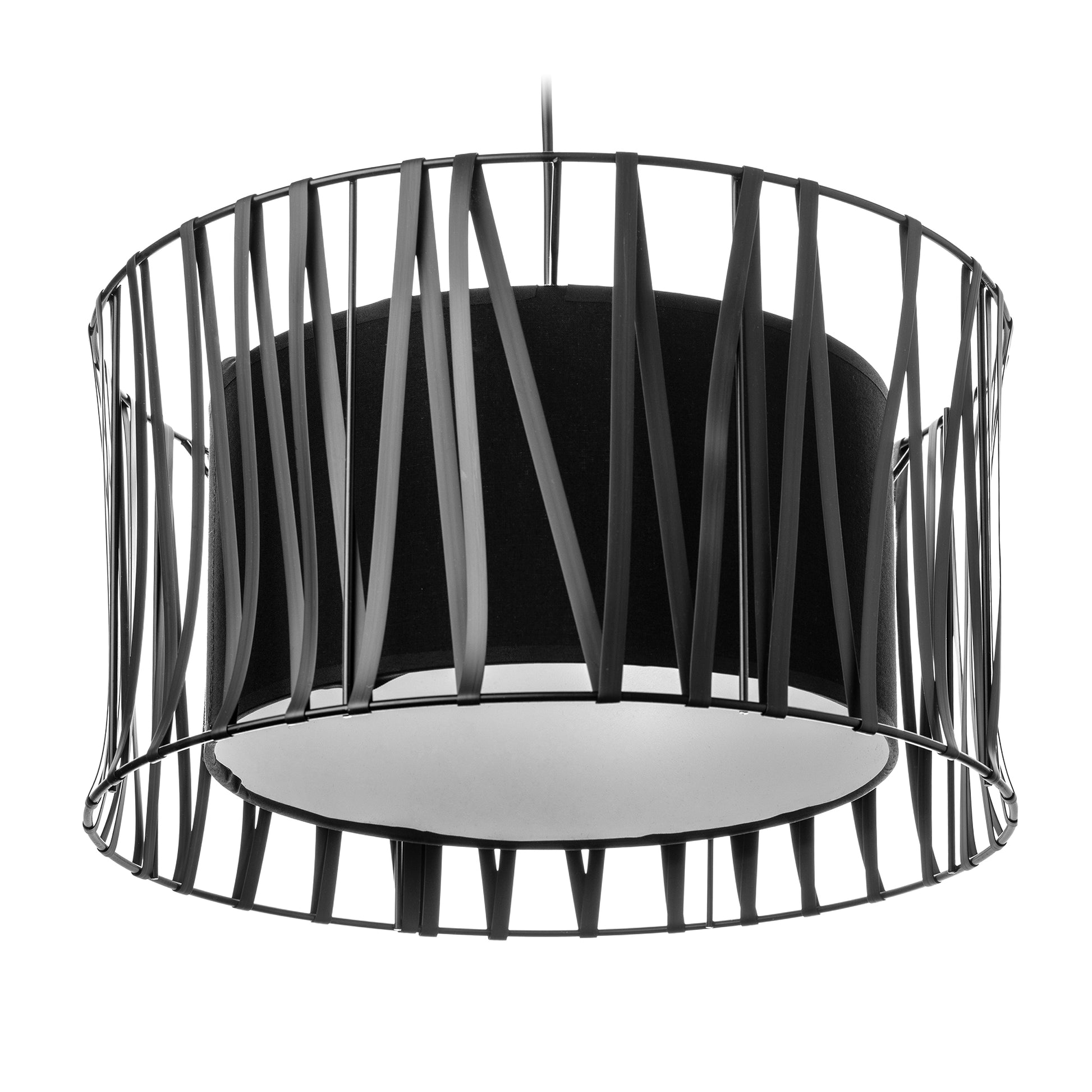 Corp de iluminat suspendat ADVITI NAVI 400 1P AD-LD-6241BE27T, E27, maxim 60W, negru