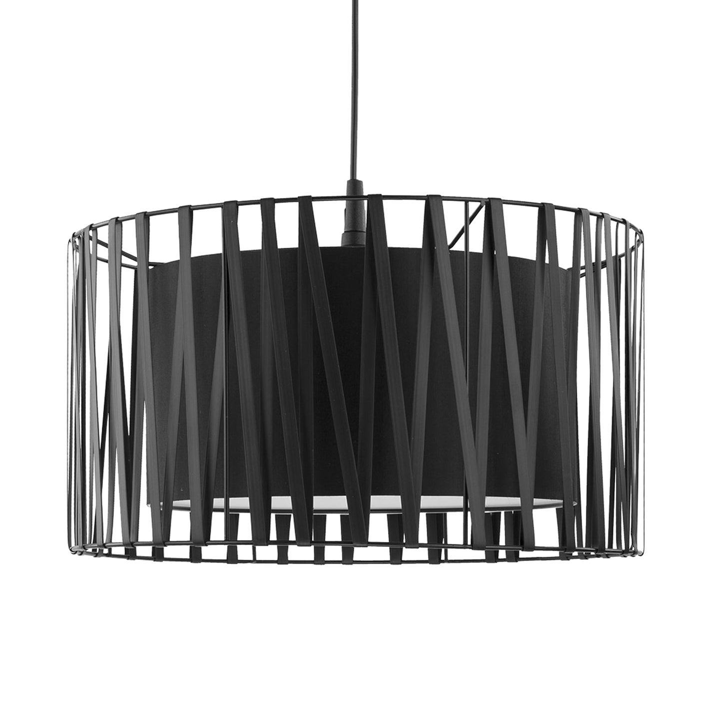 Corp de iluminat suspendat ADVITI NAVI 400 1P AD-LD-6241BE27T, E27, maxim 60W, negru