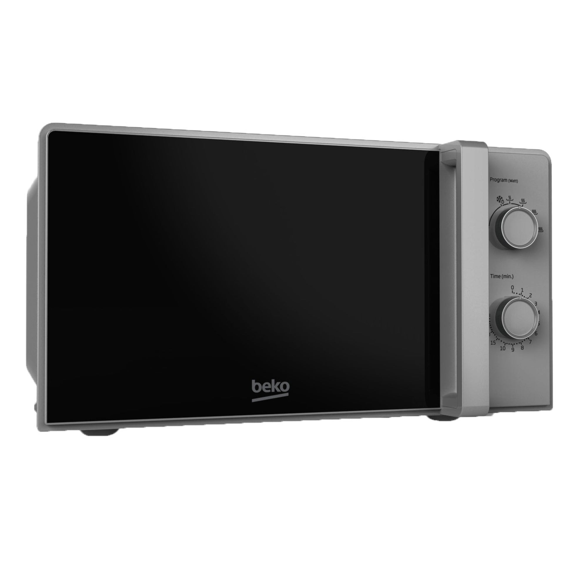 Cuptor cu microunde Beko MOC20100SFB, 700 W, 20 L, functie dezghetare, gri