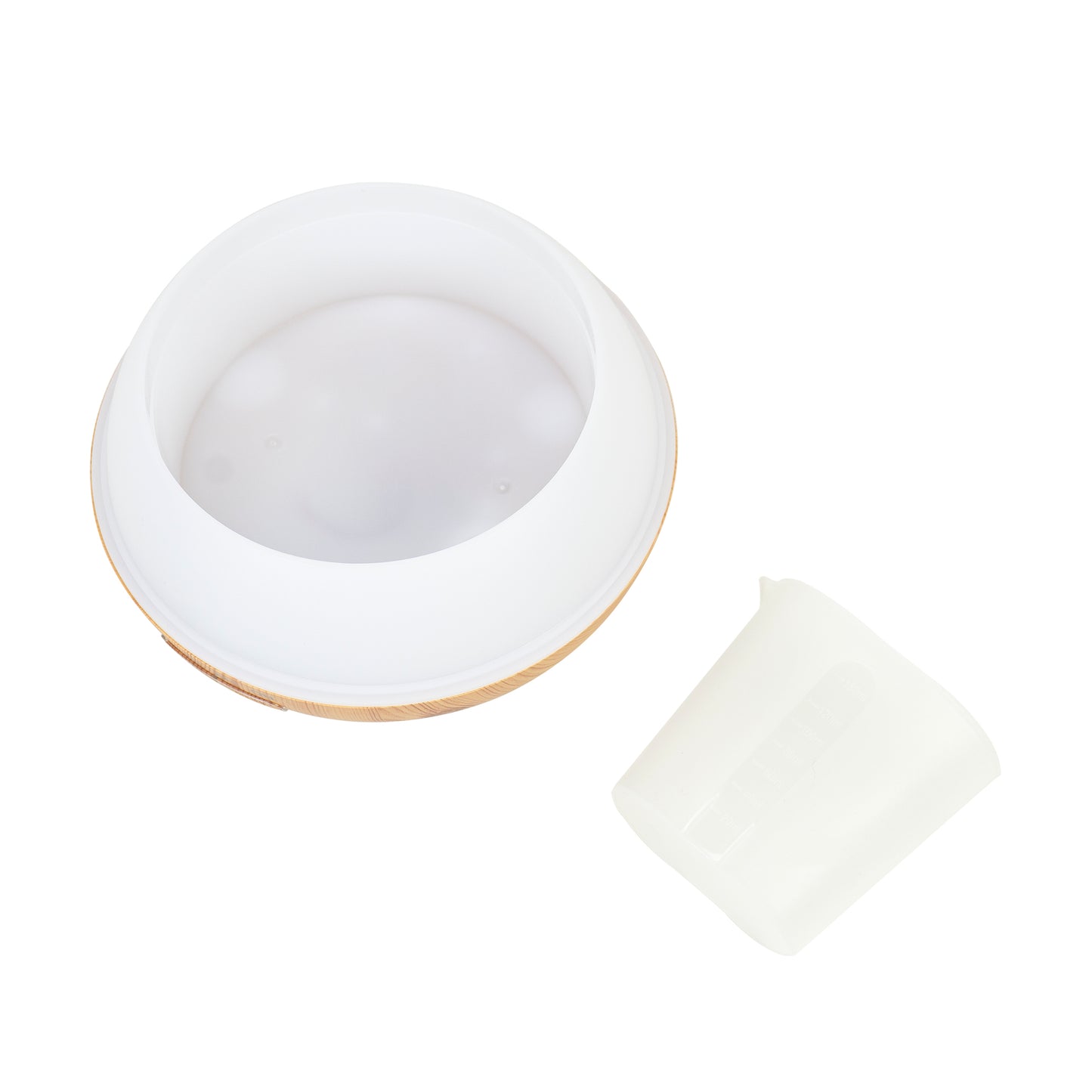 Difuzor aromaterapie PNI HU400 pentru uleiuri esentiale, cu ultrasunete, 400 ml, timer, 7 culori LED, inchidere automata, lighting wooden