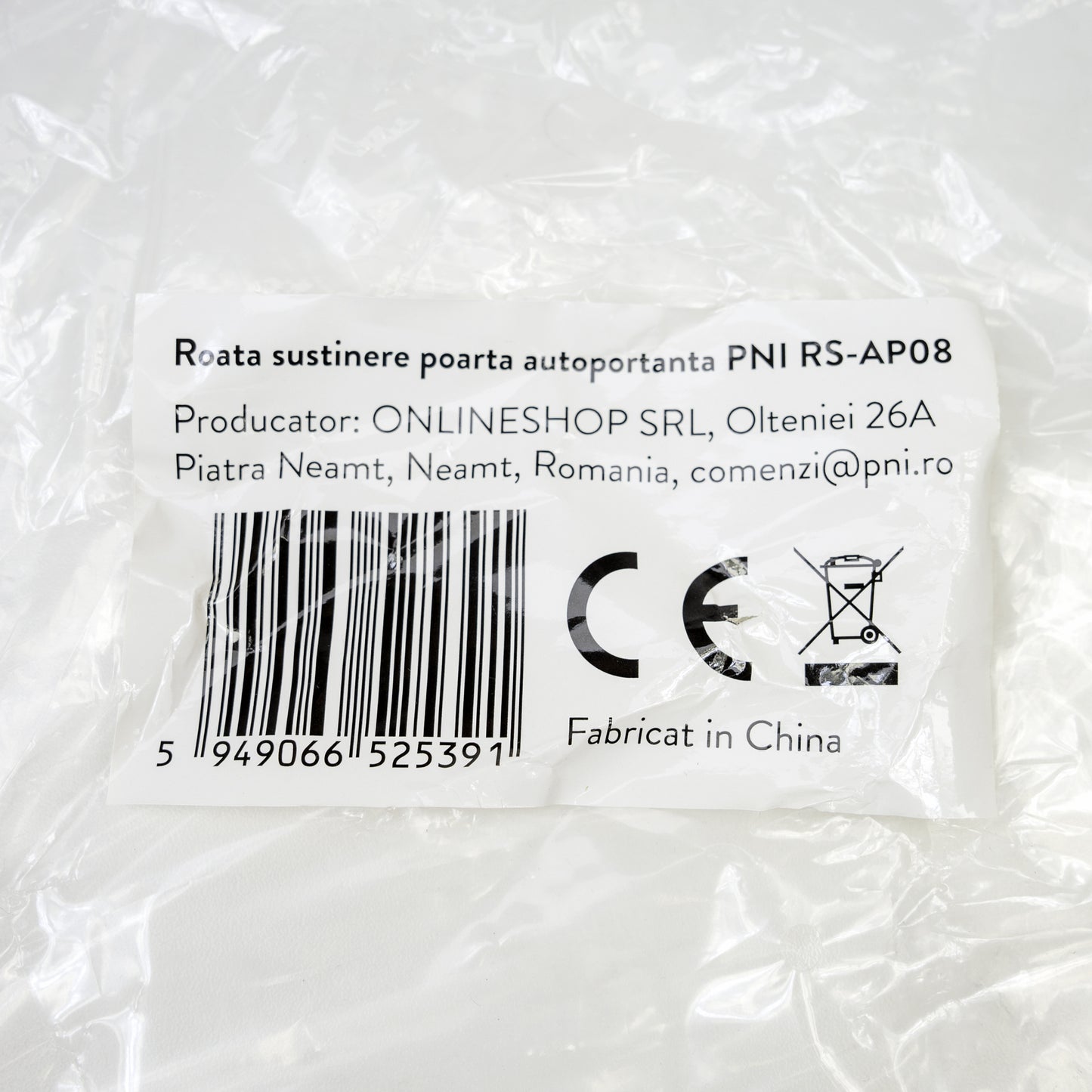 Roata sustinere PNI RS-AP08 pentru poarta autoportanta