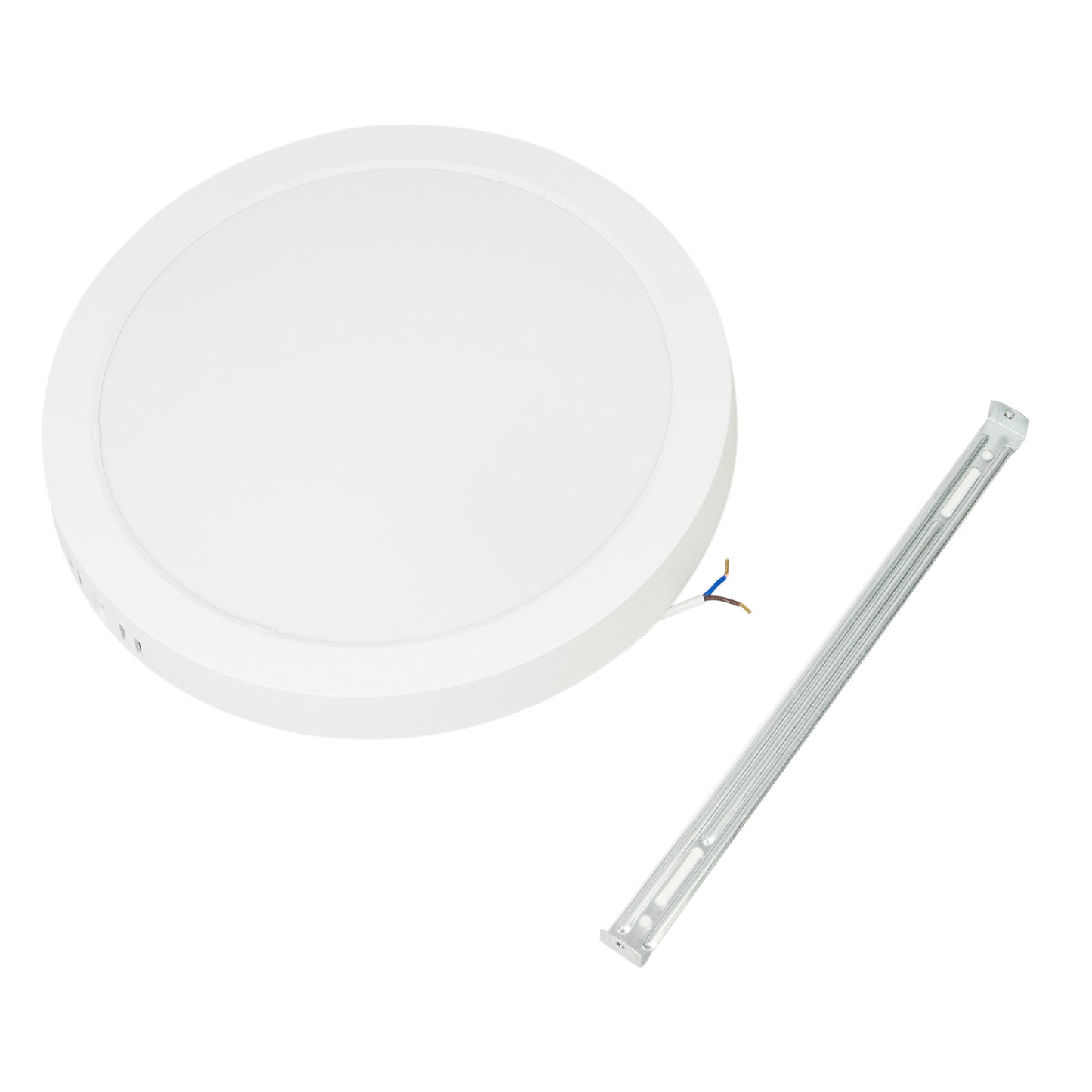 Plafoniera LED PNI D-Light CL240 24W, rotunda 29 cm, 6500K, alimentare 230V, 2640 lm, alb