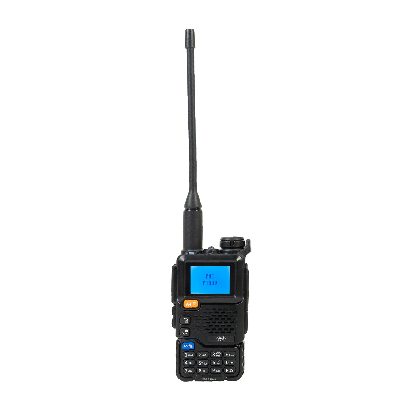 Statie radio portabila VHF/UHF PNI P18UV, dualband, 144-146MHz si 430-440MHz, 200CH, VOX, Scan, Radio FM, Li-Ion 2200 mAh