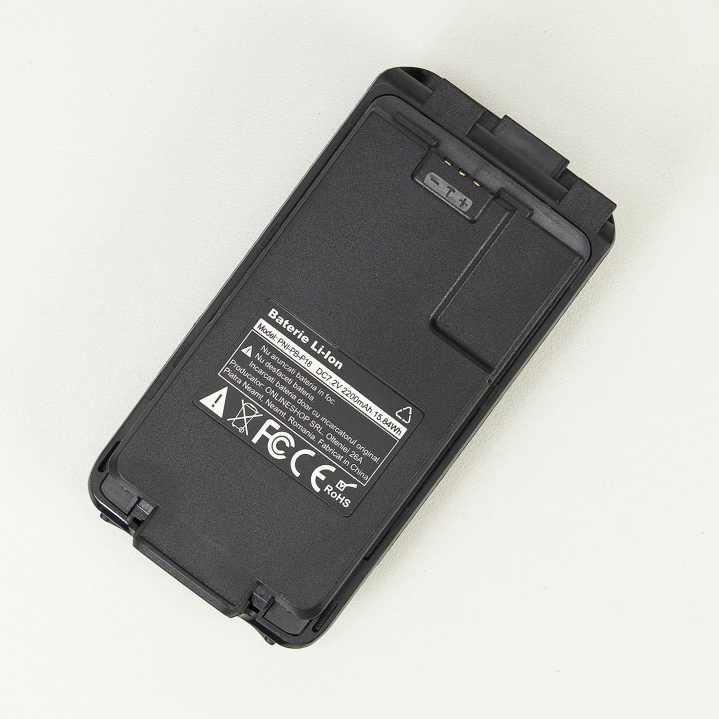 Statie radio portabila VHF/UHF PNI P18UV, dualband, 144-146MHz si 430-440MHz, 200CH, VOX, Scan, Radio FM, Li-Ion 2200 mAh