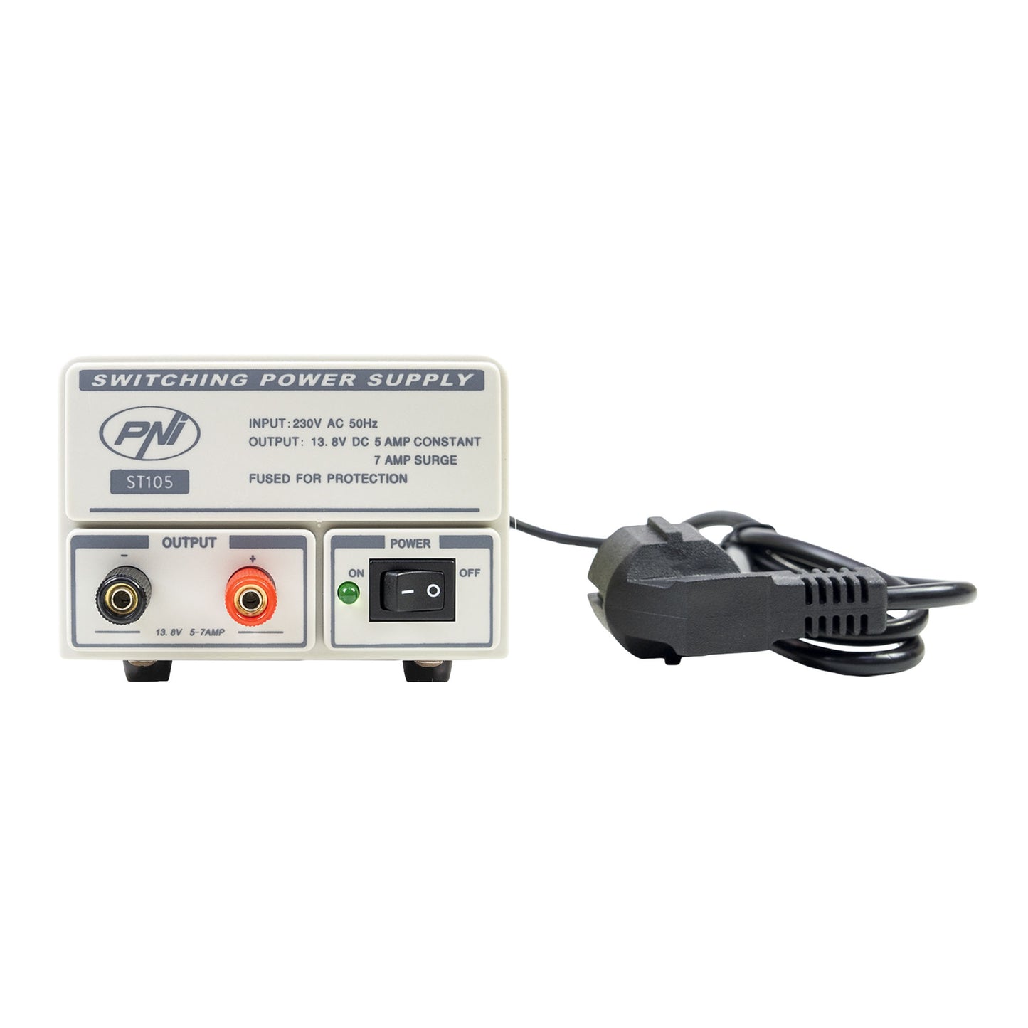 Sursa de tensiune in comutatie PNI ST105 intrare 230V AC, iesire 12V DC, 5A