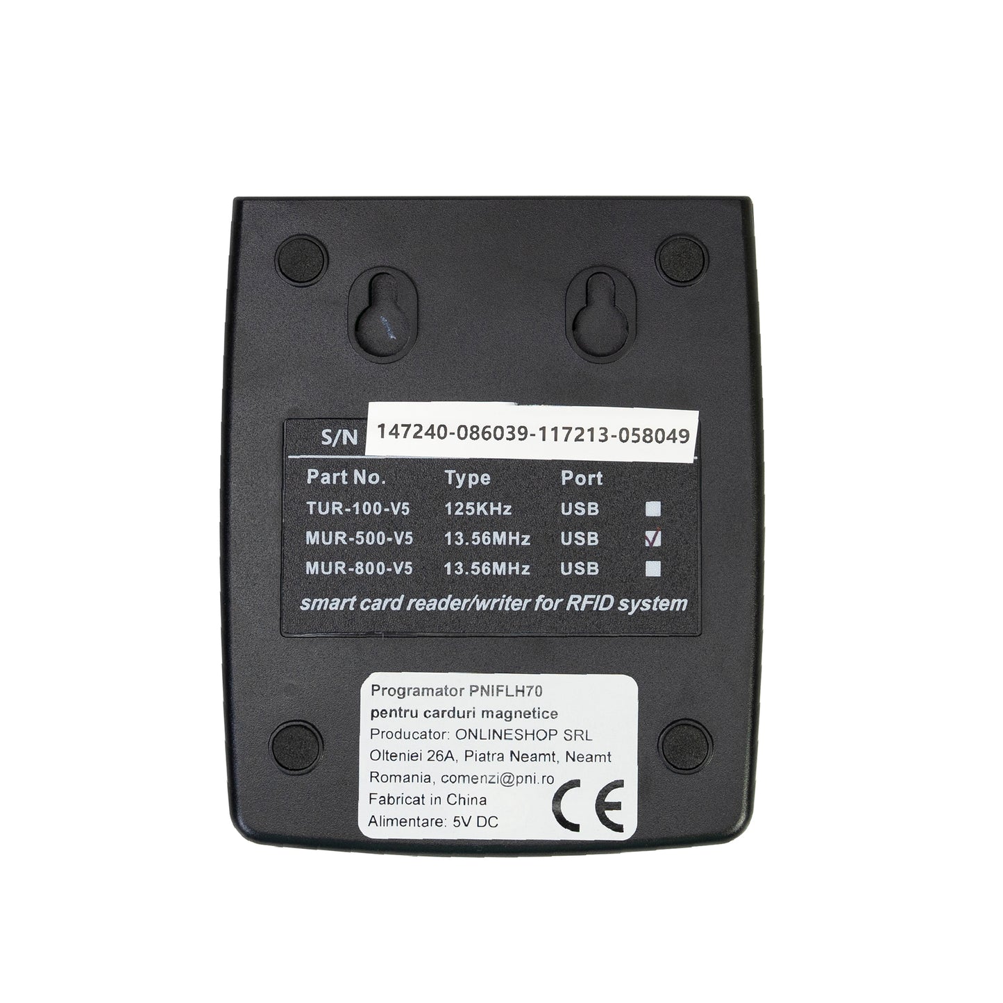Programator PNI FLH70 pentru carduri magnetice utilizate doar cu yalele hoteliere PNI CH2000 PRO