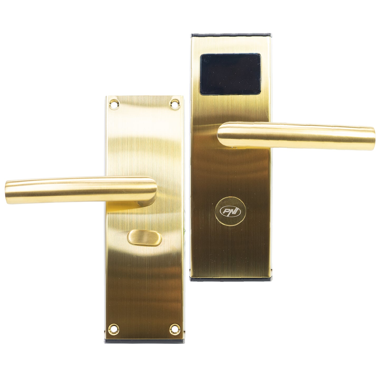 Yala control acces hotelier PNI CH2000L PRO Gold cu cititor de card deschidere pe partea stanga