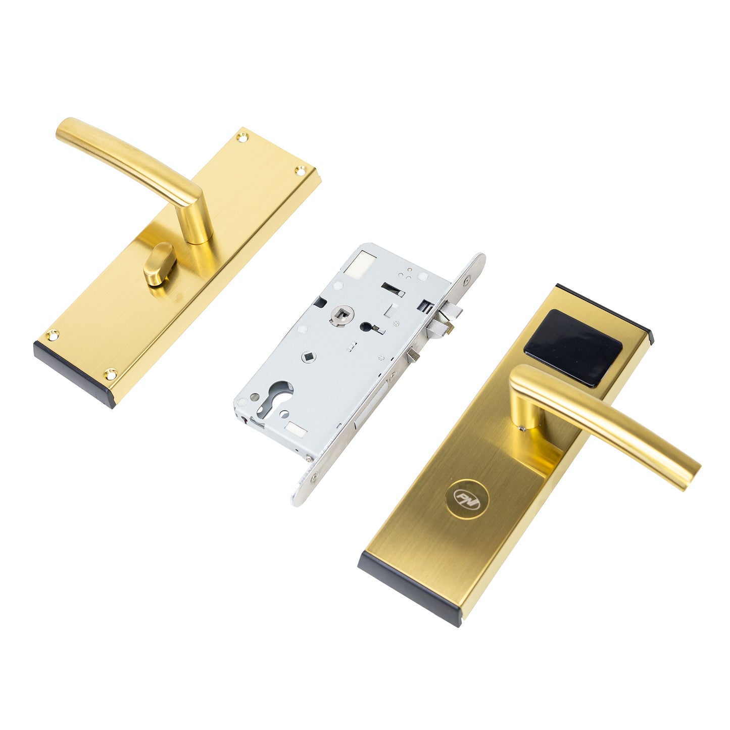 Yala control acces hotelier PNI CH2000L PRO Gold cu cititor de card deschidere pe partea stanga