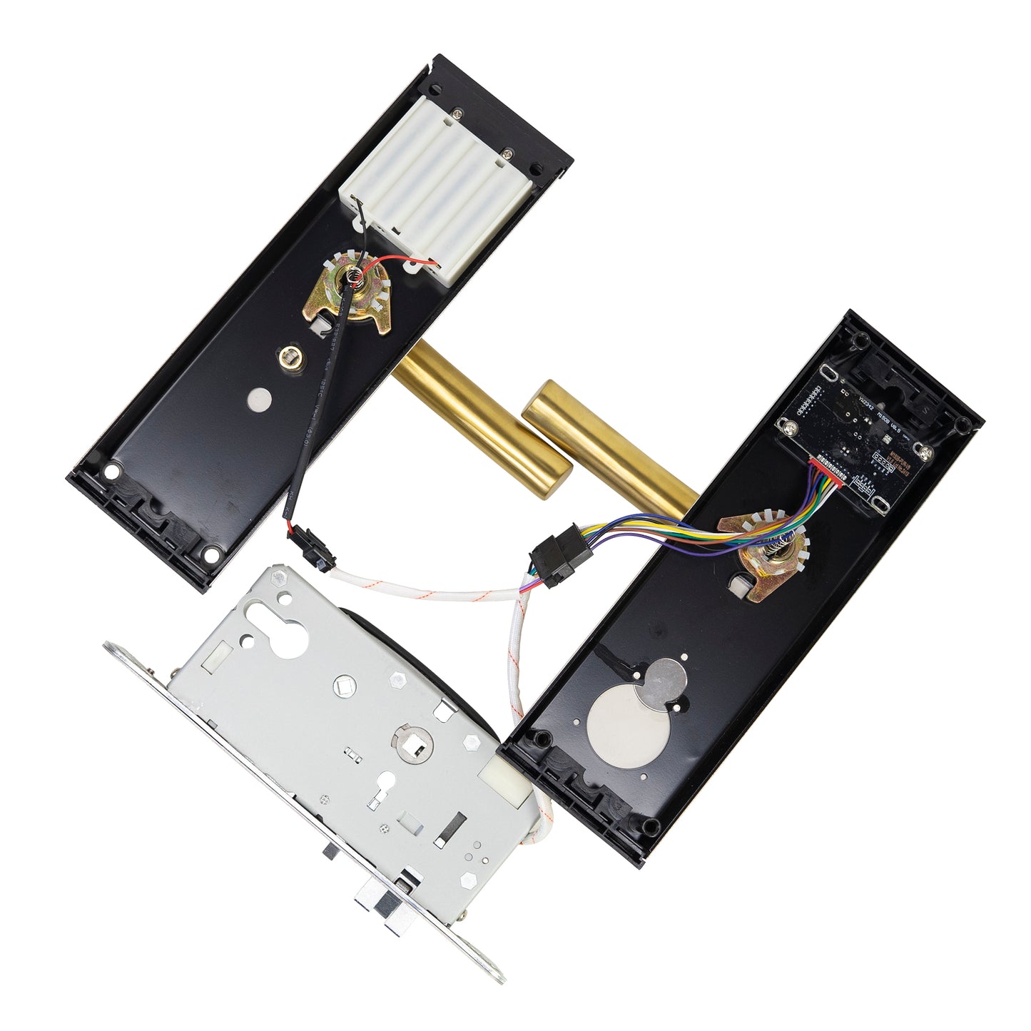 Yala control acces hotelier PNI CH2000L PRO Gold cu cititor de card deschidere pe partea stanga