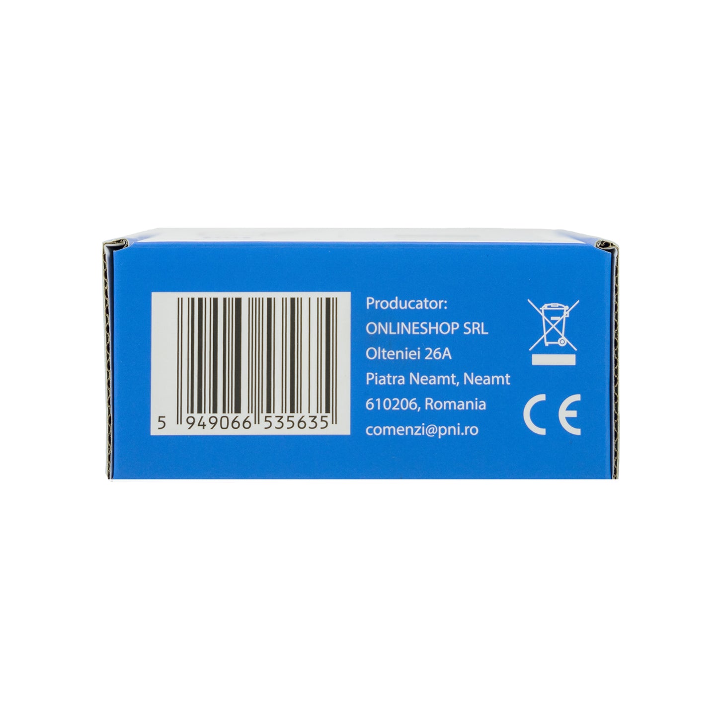 Termostat inteligent PNI CT25W WiFi pentru centrala termica pe gaz, montaj incastrat, 16A, control din aplicatia Tuya Smart, programare zilnica, mod manual/automat, culoare alb