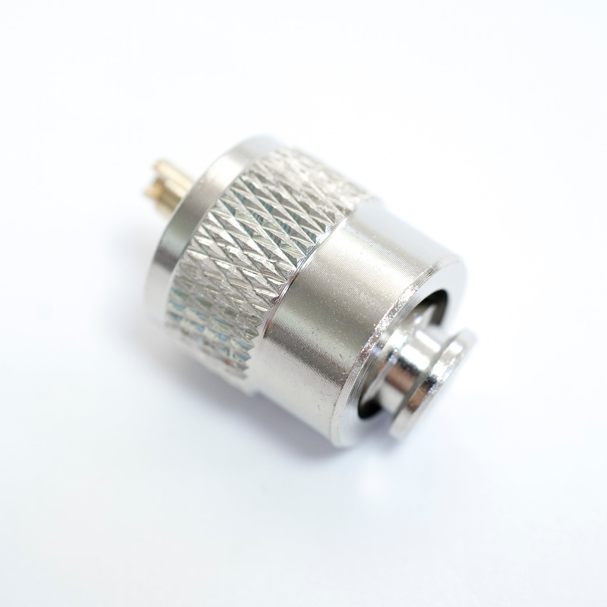 Mufa PNI PL259 short pentru cablu RG58 cu pin central aurit 6 mm
