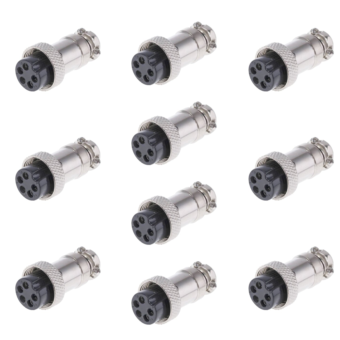 Set cu 10 bucati mufa PNI de schimb pentru microfon cu 5 pini