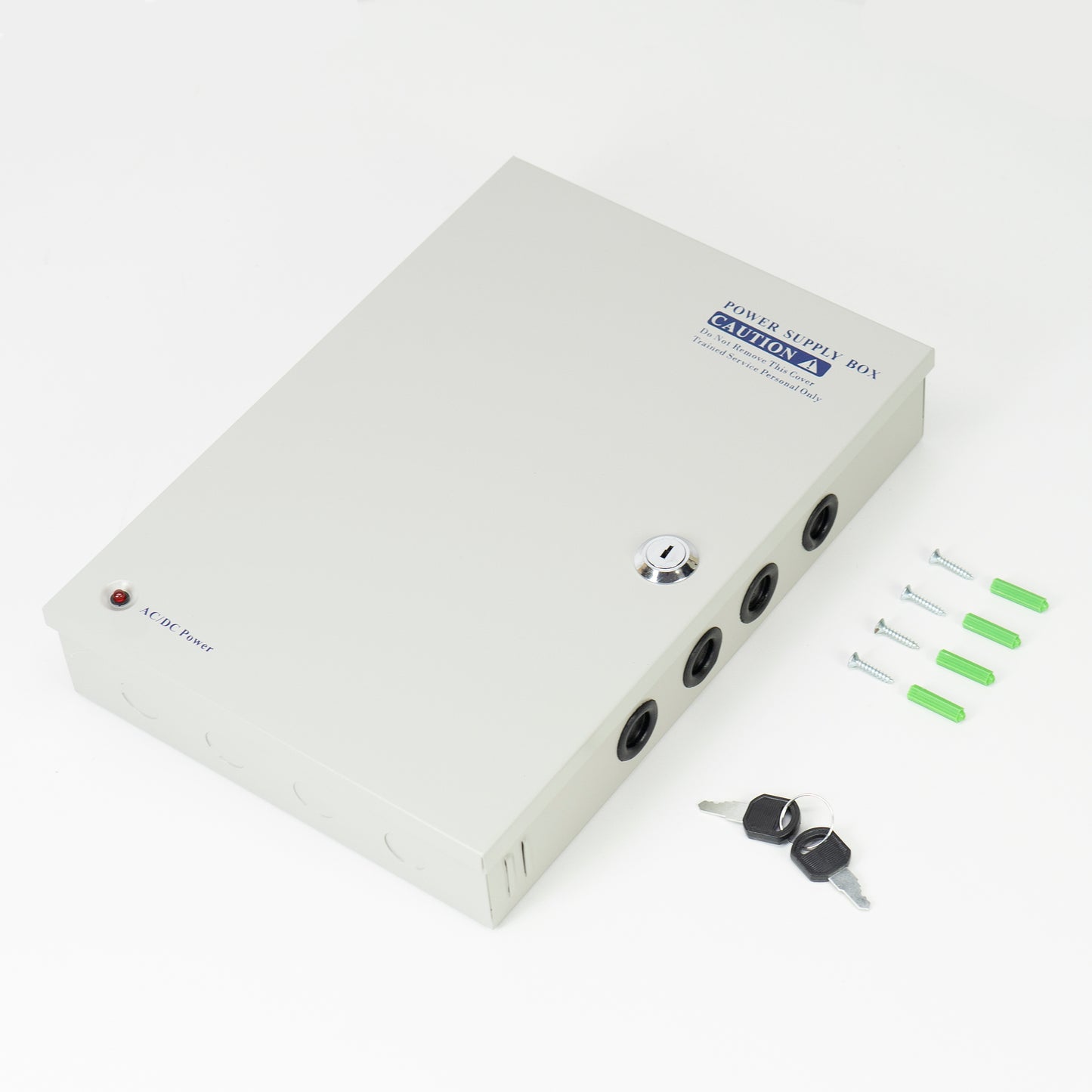 Sursa alimentare CCTV PNI STC30.2A in cutie metalica 12V 30A 360W, 18 iesiri