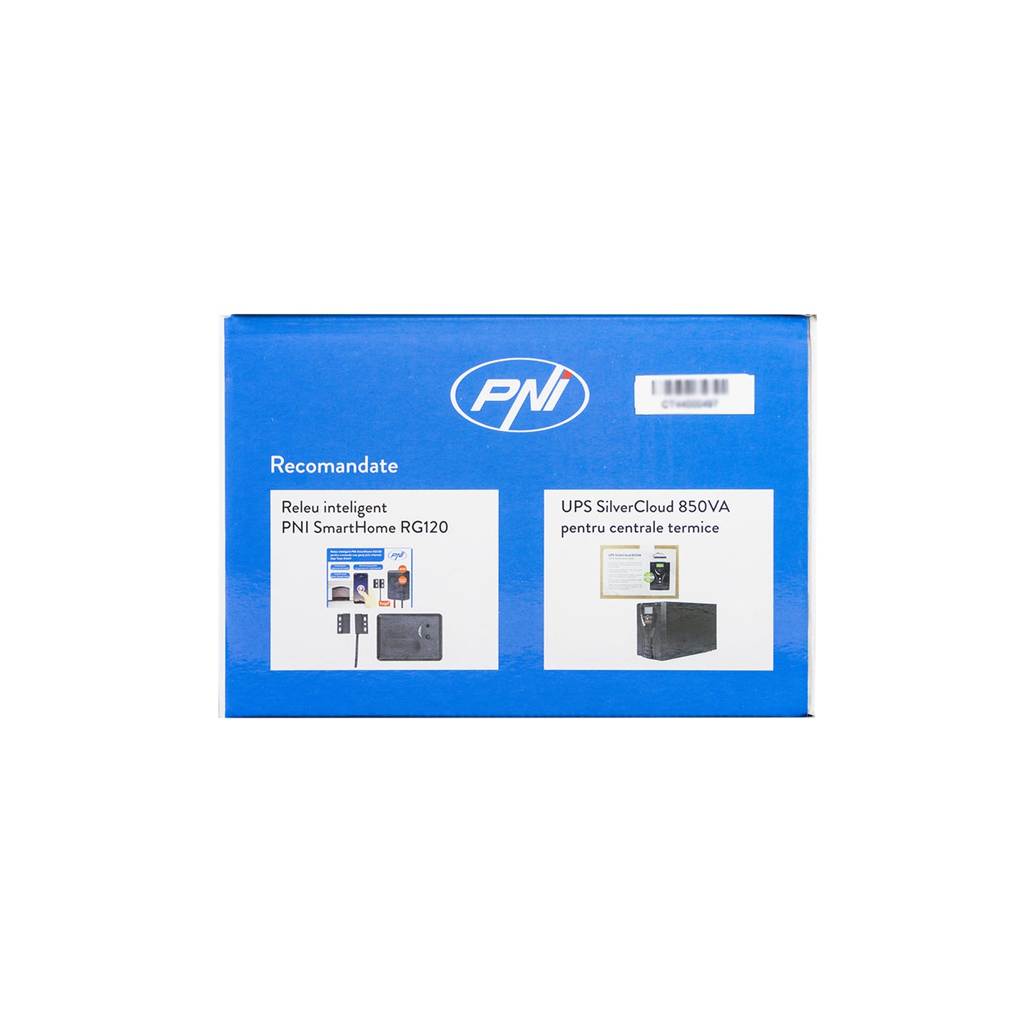 Termostat inteligent PNI CT440 fara fir, cu WiFi, control 4 zone prin Internet, pentru centrale termice, pompe, electrovalve, APP TuyaSmart