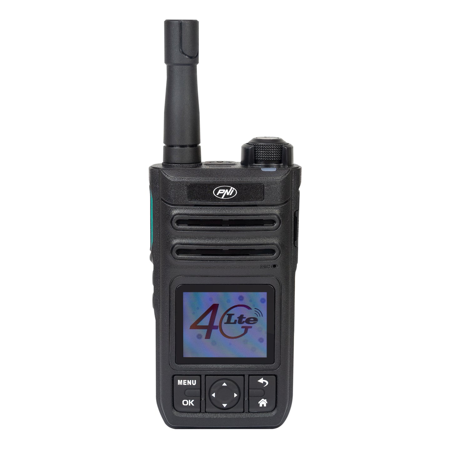 Statie radio portabila PNI PoC 1800, GSM 4G LTE, Wi-Fi 2.4GHz, Android OS, ecran color 1.77 inch, acumulator Li-Ion 4400 mAh, IP54
