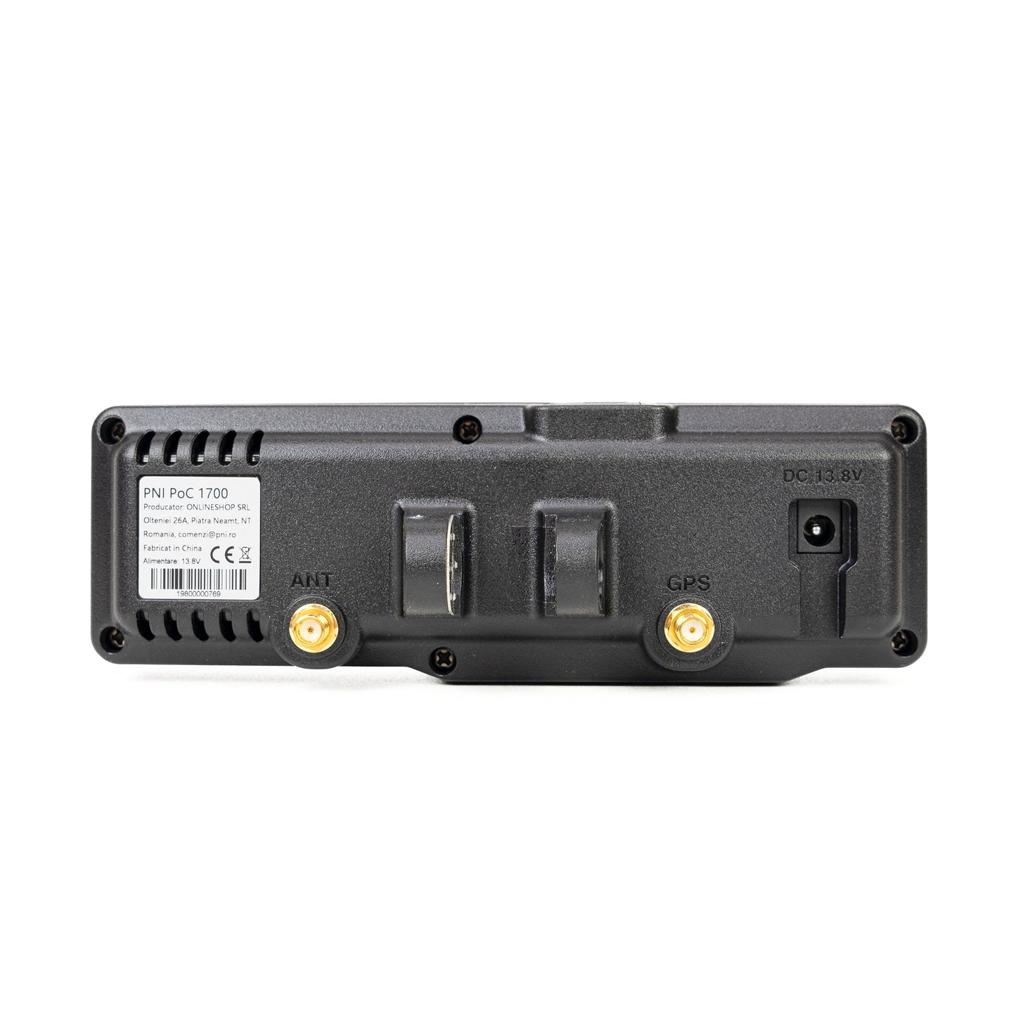 Statie radio PNI PoC 1700, GSM 4G LTE, Wi-Fi 2.4GHz, Android OS, ecran color 1.77 inch, 12V, IP54