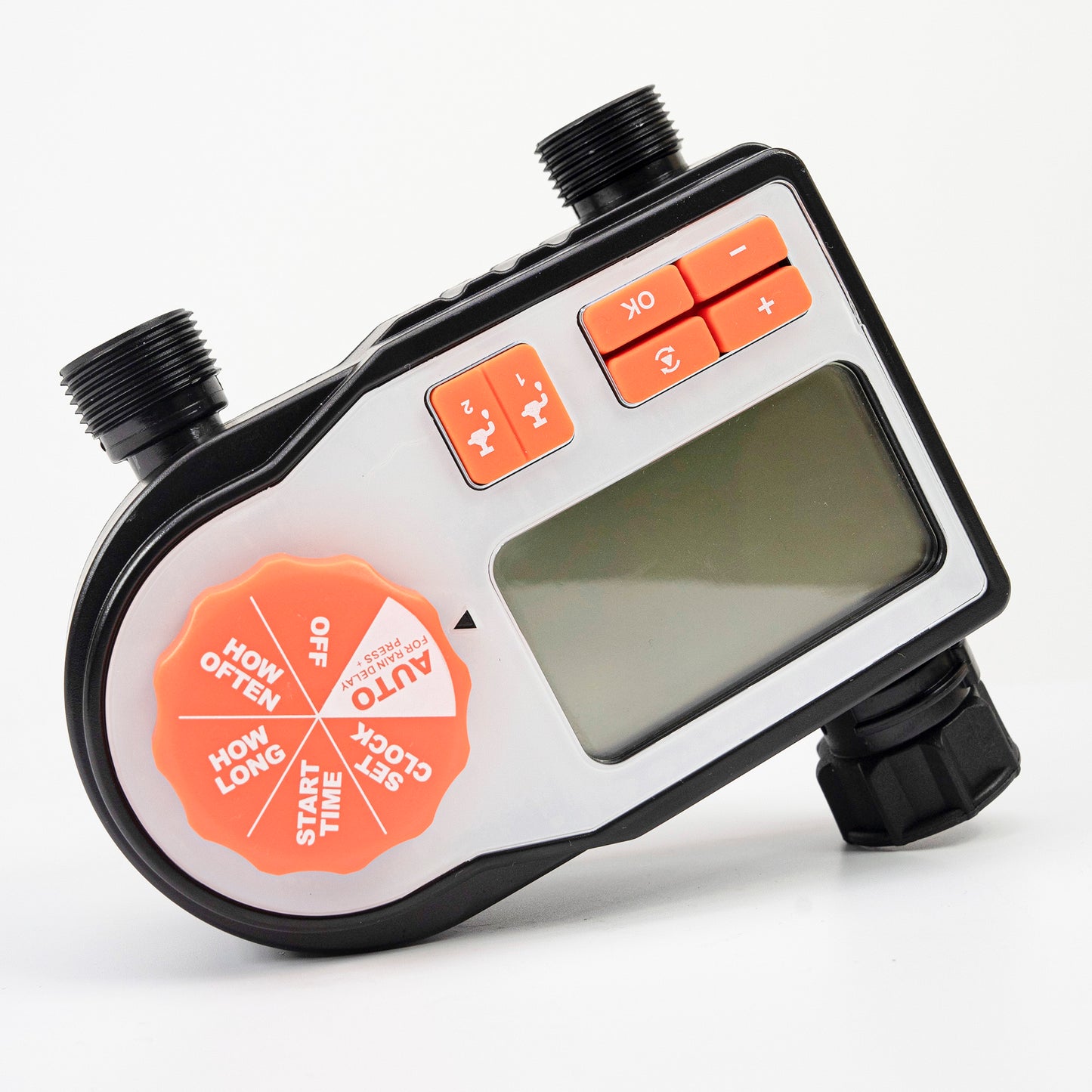 Programator pentru irigare PNI WT12, display LCD, racord 3/4, 2 iesiri, irigare automata si manuala, setare ora, durata si zile irigare