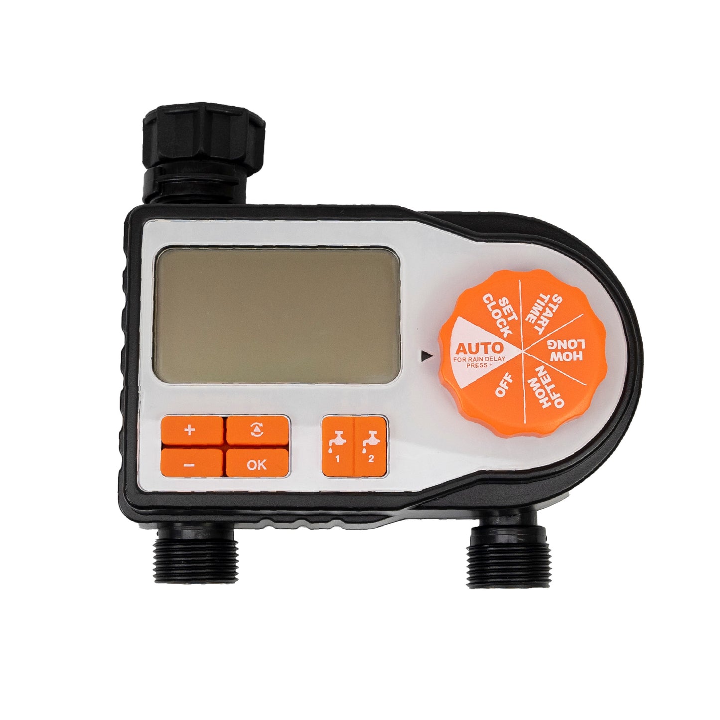 Programator pentru irigare PNI WT12, display LCD, racord 3/4, 2 iesiri, irigare automata si manuala, setare ora, durata si zile irigare