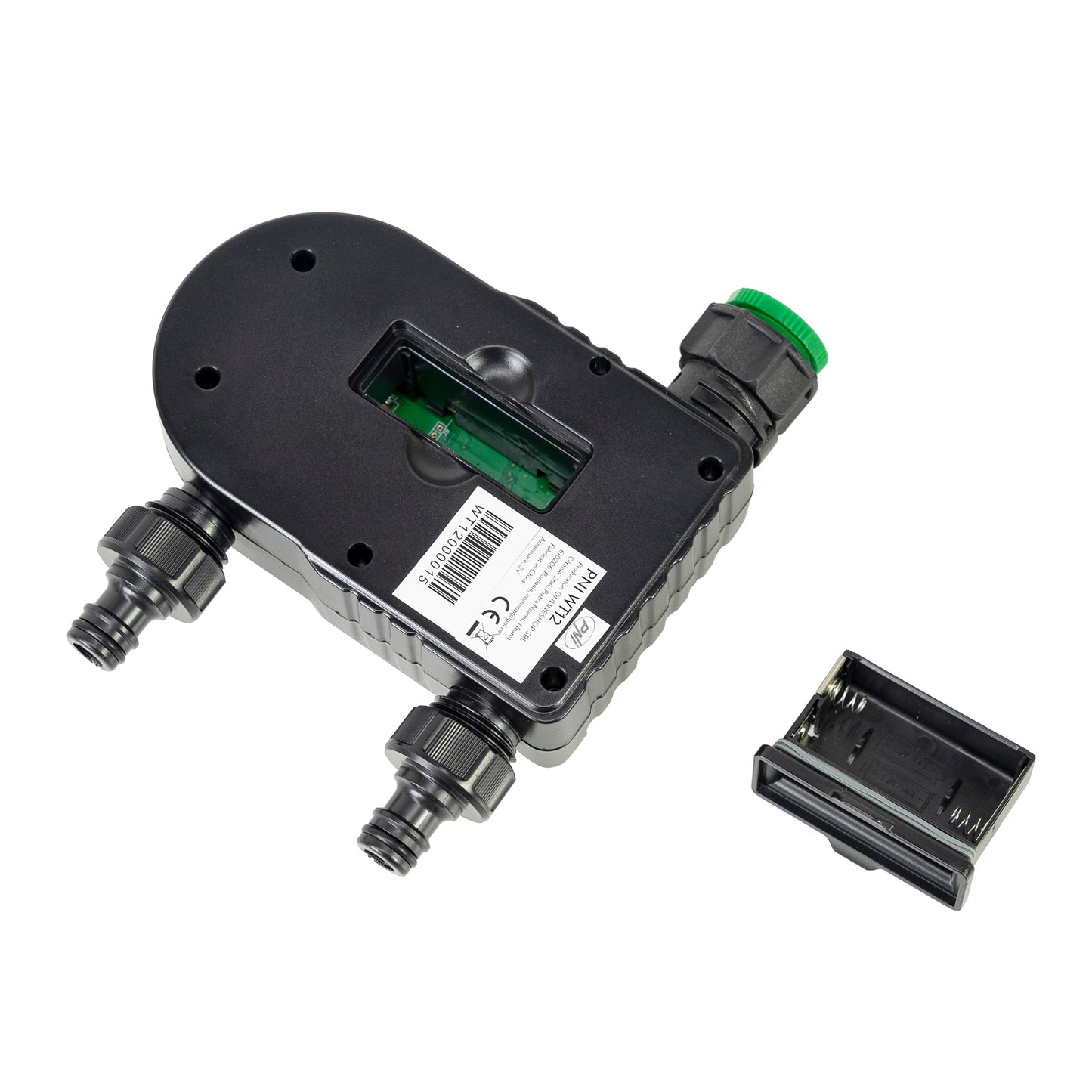 Programator pentru irigare PNI WT12, display LCD, racord 3/4, 2 iesiri, irigare automata si manuala, setare ora, durata si zile irigare