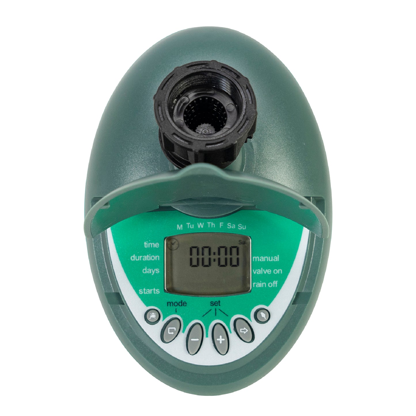 Programator pentru irigare PNI BX-6606, digital, 0.8MPa, capac protectie, verde