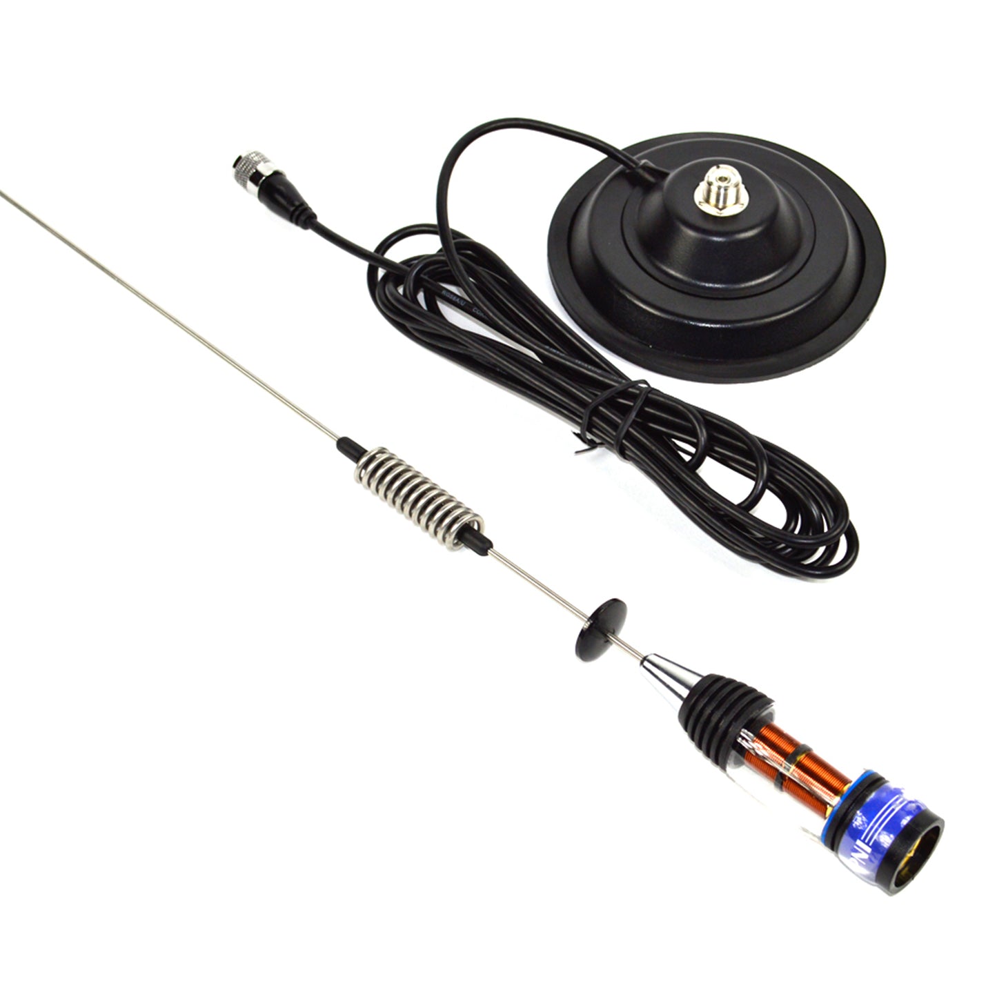 Statie radio CB PNI Escort HP 5500 cu antena CB PNI ML70, 70cm, cu baza magnetica 145mm inclusa