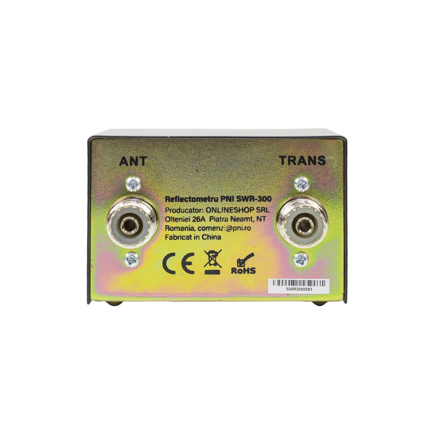 Antena CB PNI S75, 75 cm, cu fluture, magnet 125mm si reflectometru PNI SWR-300 pentru masurare SWR