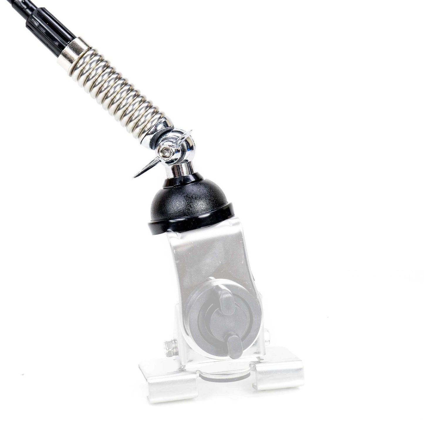 Antena CB PNI S60, 59 cm, cu fluture, cablu RG58 de 4m si reflectometru PNI SWR-300 pentru masurare SWR, negru