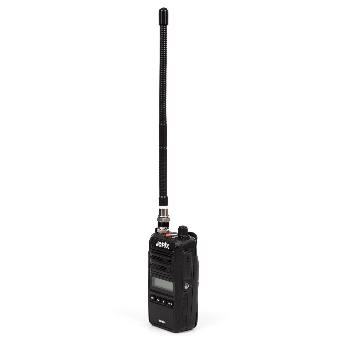Statie radio portabila CB JOPIX CB-80 AM/FM, ASQ, 40CH, 4W, 2600 mAh Li-Ion, negru