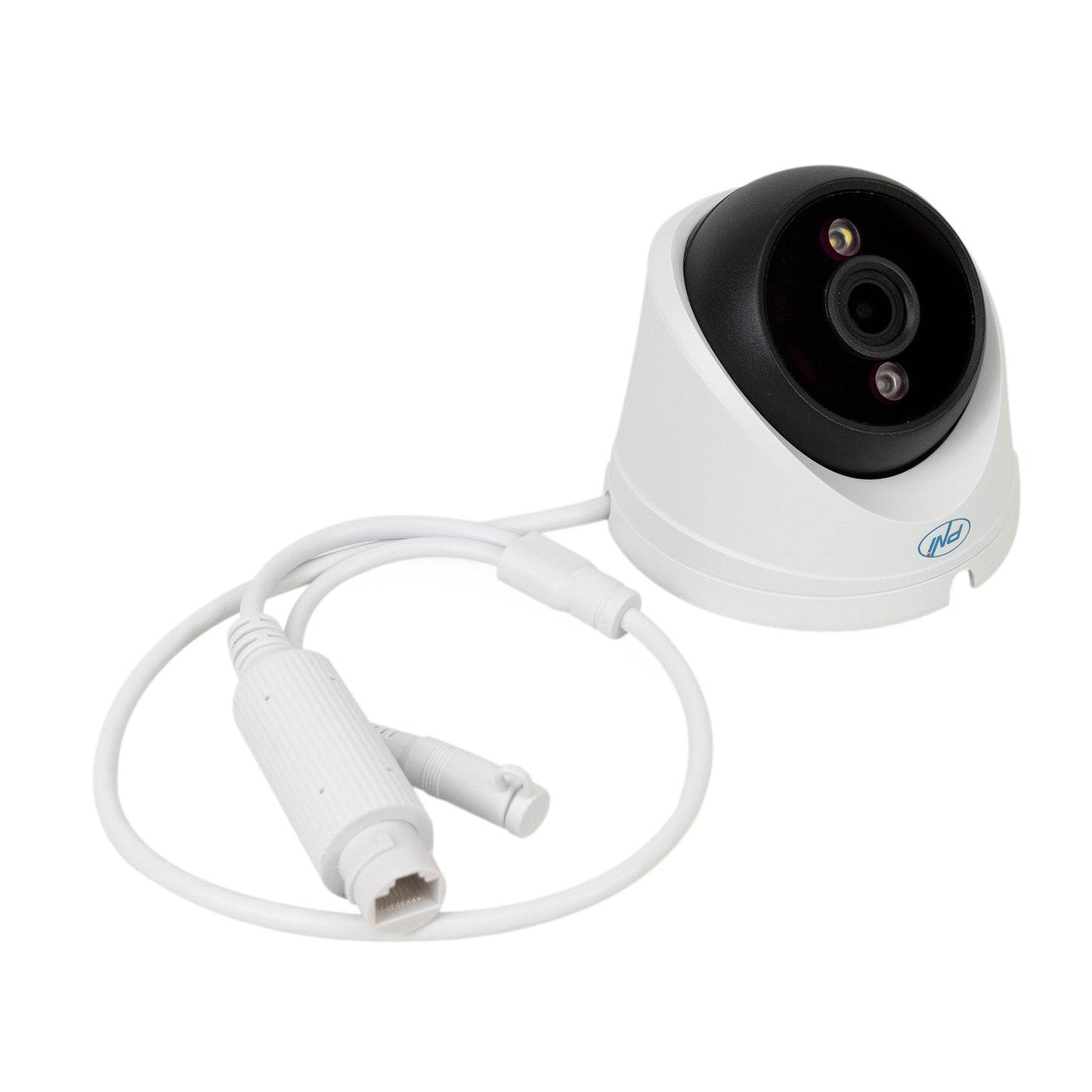 Camera supraveghere video PNI IP808J POE, 8MP, black light, lentila 2.8mm, pentru exterior, alb