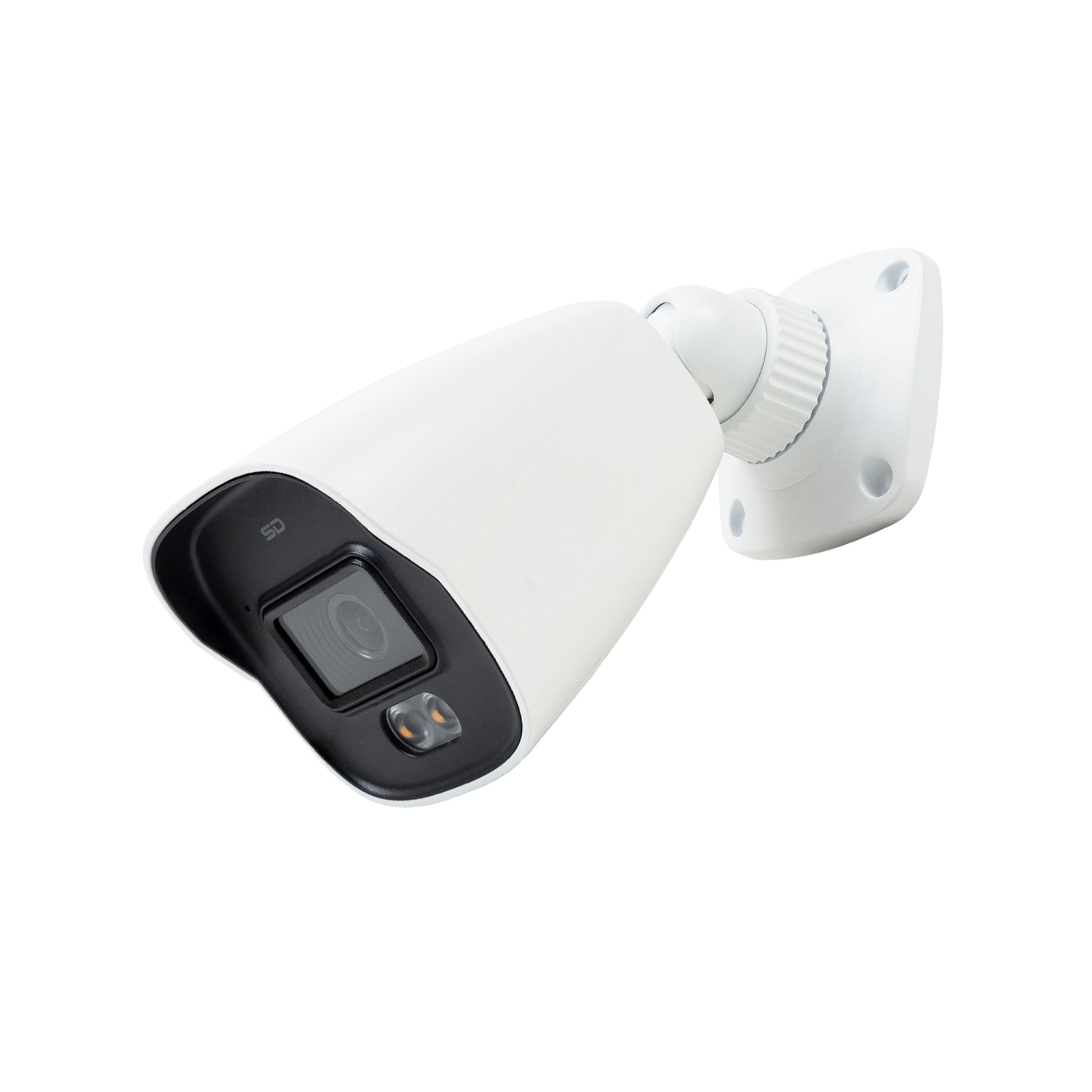 Camera supraveghere video PNI IP9441C2, 4MP, 2.8mm, full-color, WDR, BLC, HLC, slot microSD, 12V, POE, IP67, alb