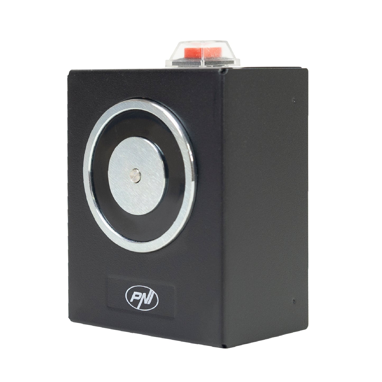 Electromagnet de retinere usa deschisa PNI EM50KG Fail Safe NO prindere pe perete, forta de deschidere 50Kg, 12/24V, negru