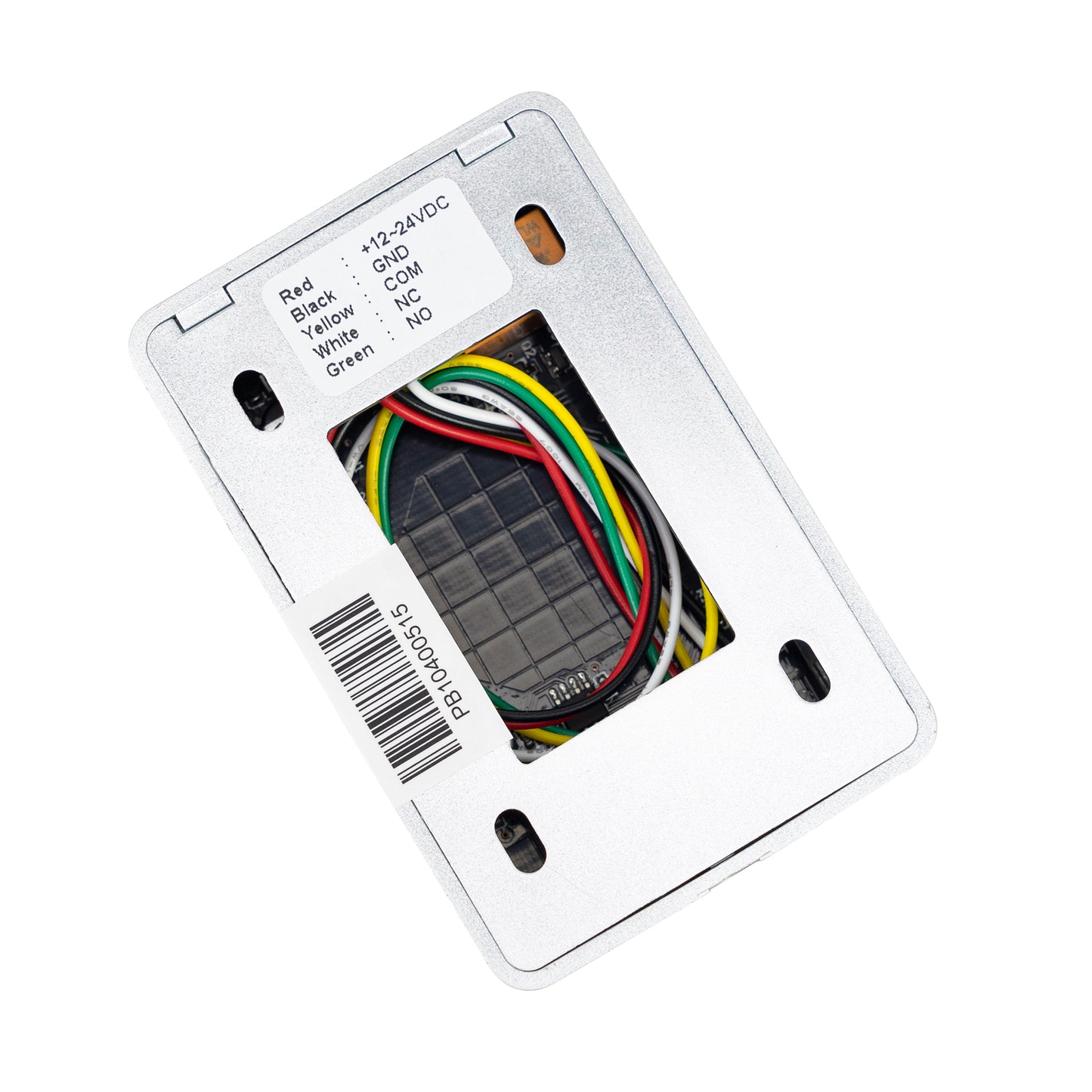 Intrerupator de acces PNI PB104, cu touch, montaj aplicat, NO/NC/COM, 12V/24V DC, LED stare, metalic, 5 fire, IP65