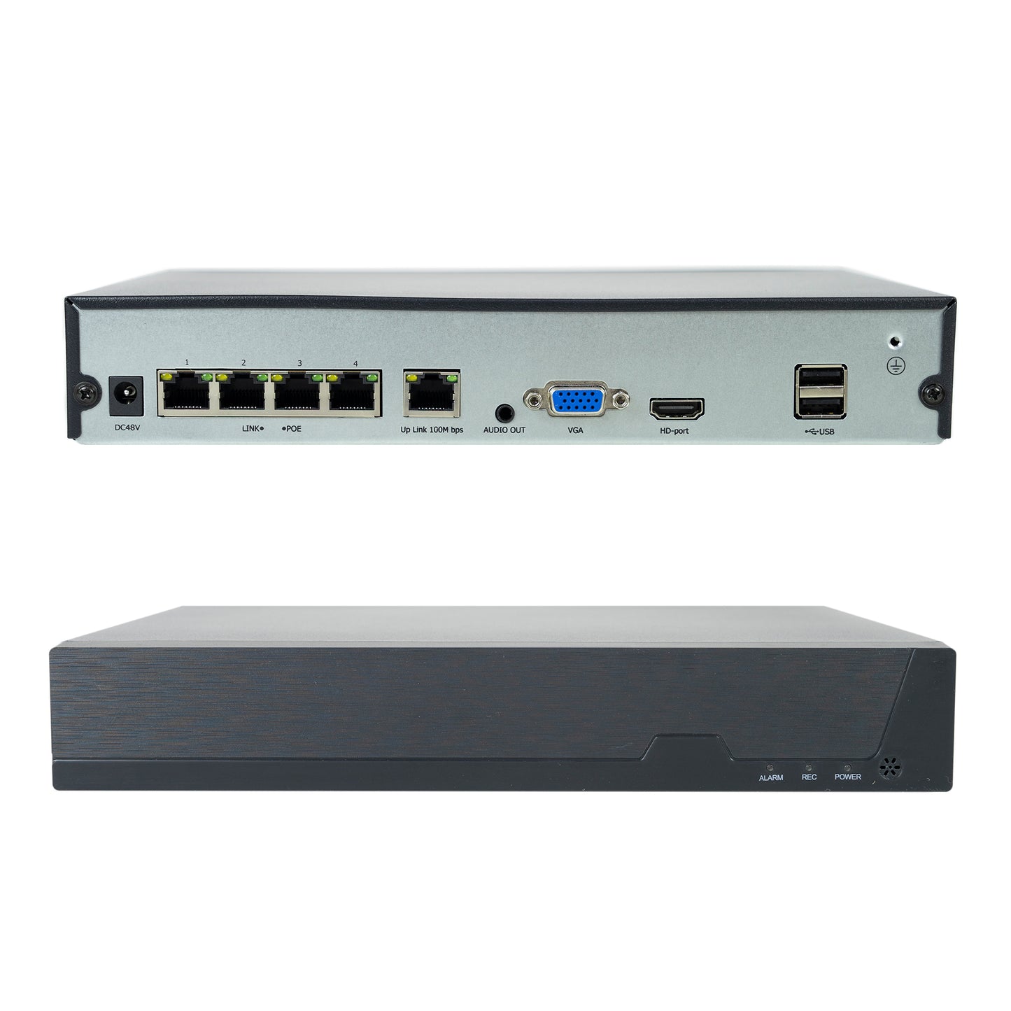 Pachet supraveghere video POE PNI House IPMAX POE 5, NVR, 4 camere cu IP 5MP si HDD PNI SafeHouse 1TB inclus