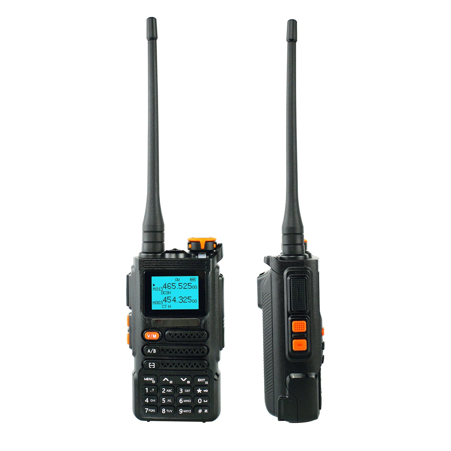 Statie radio portabila VHF/UHF Baofeng BF-K62, triband, 999CH, VOX, Scan, Radio FM, Li-Ion 2600 mAh