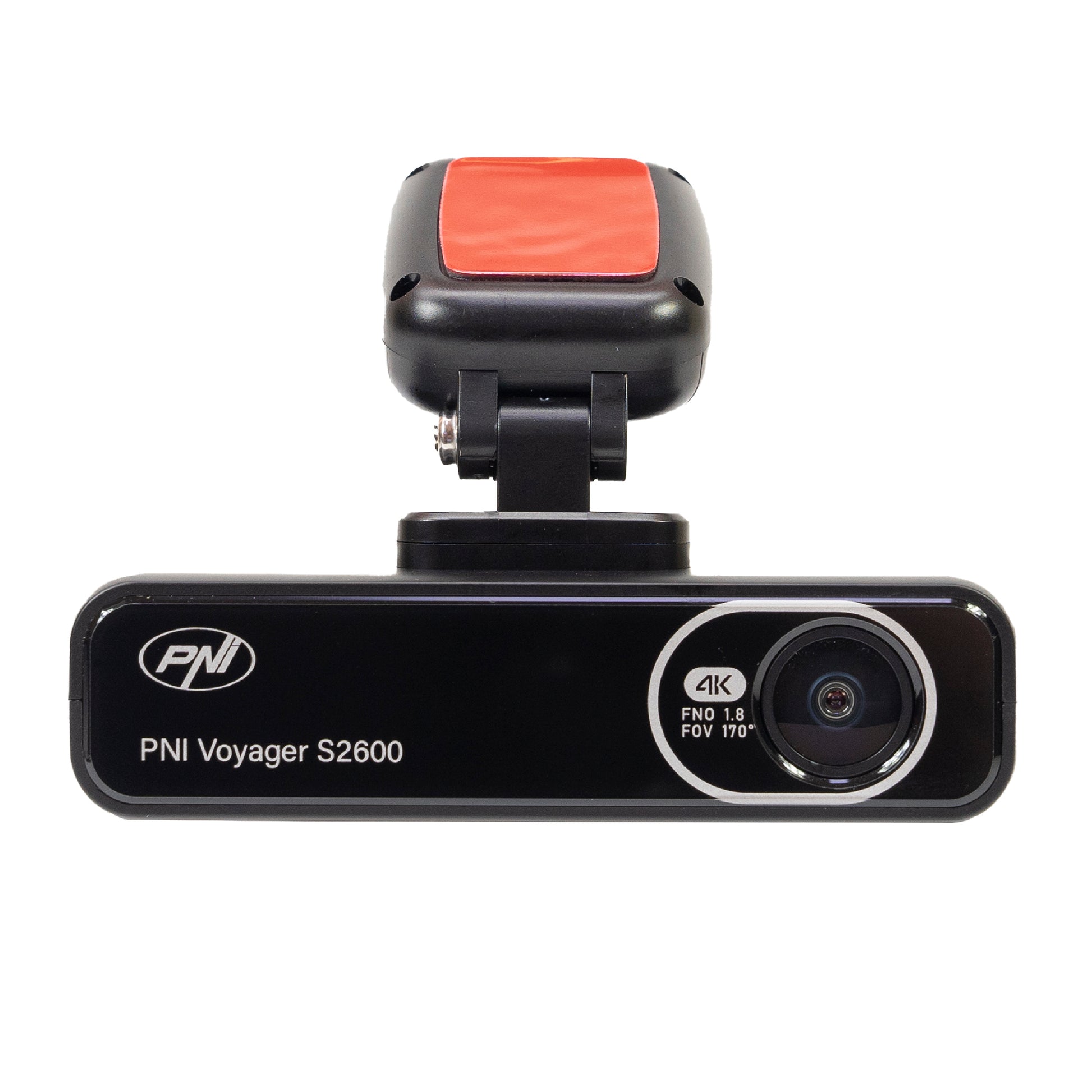 Pachet Camera auto DVR PNI Voyager S2600, WiFi, 4K Ultra HD, GPS si card de memorie microSD 128GB inclus
