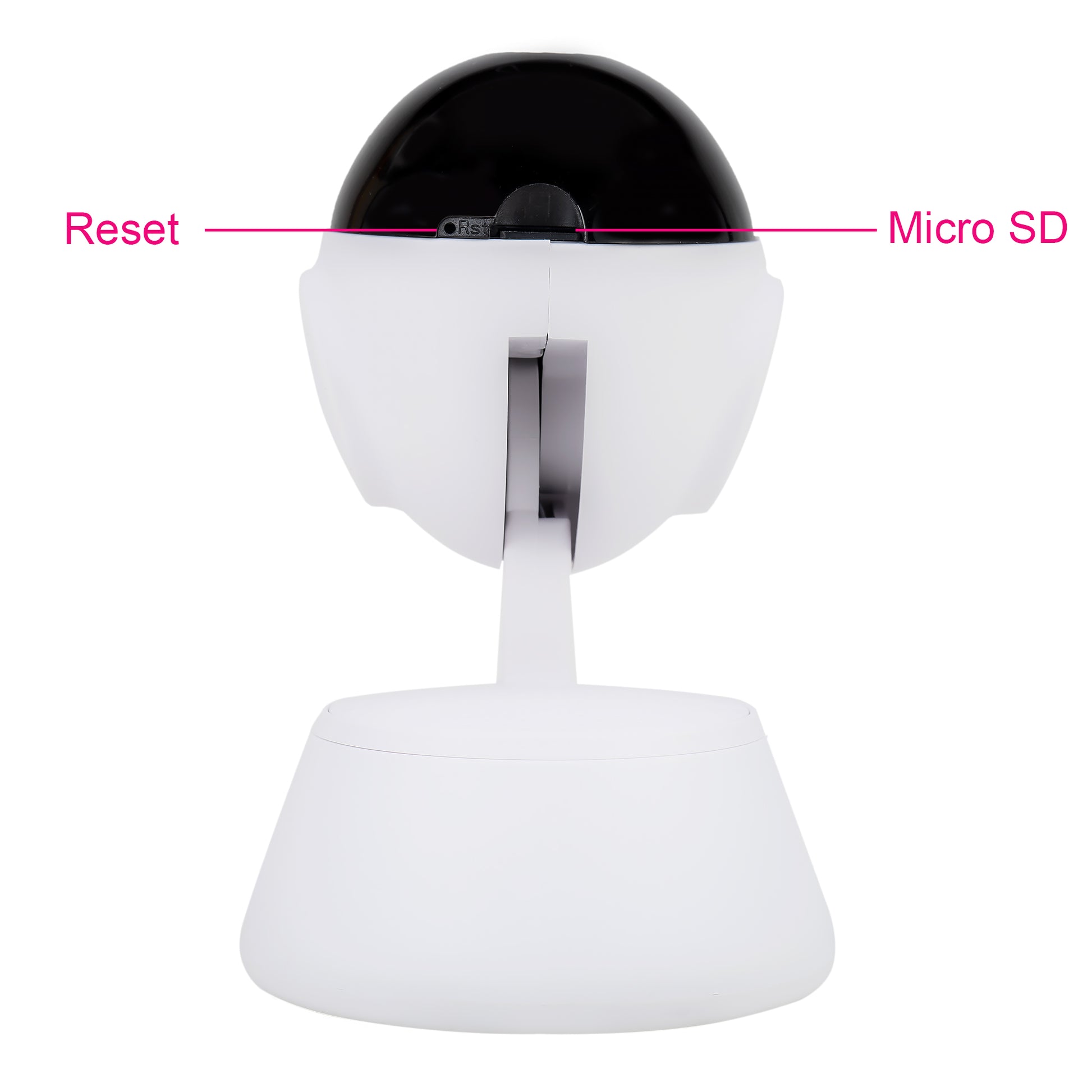 Pachet Camera supraveghere video PNI IP720LR, 1080P, 2MP, IP, P2P, PTZ si card de memorie microSD PNI 128GB inclus