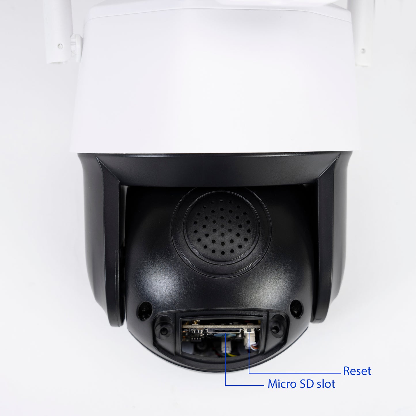 Pachet Camera supraveghere video PNI House IP575 5MP WiFi cu IP + Card de memorie MicroSD PNI 128GB cu adaptor SD