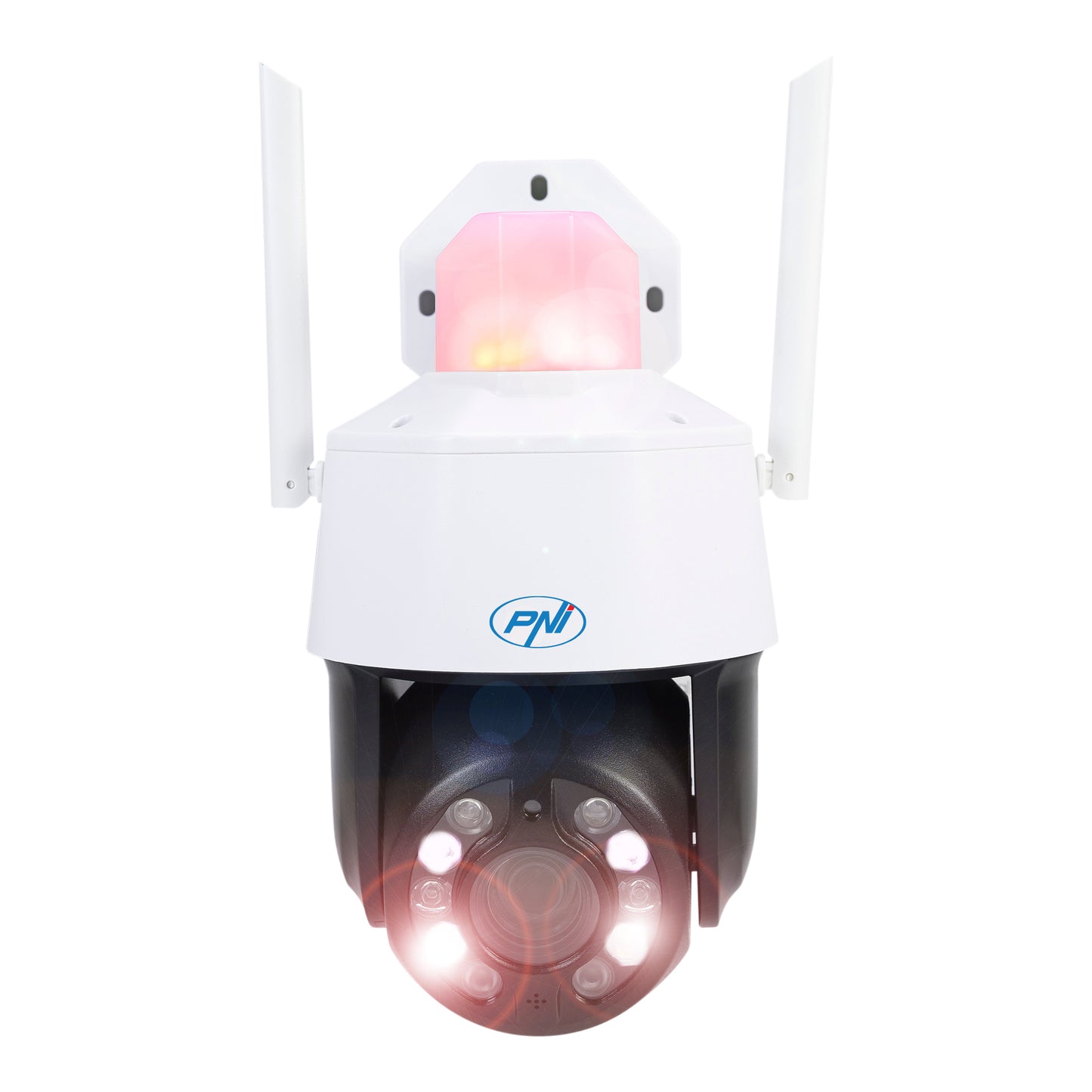 Pachet Camera supraveghere video PNI House IP575 5MP WiFi cu IP + Card de memorie MicroSD PNI 128GB cu adaptor SD