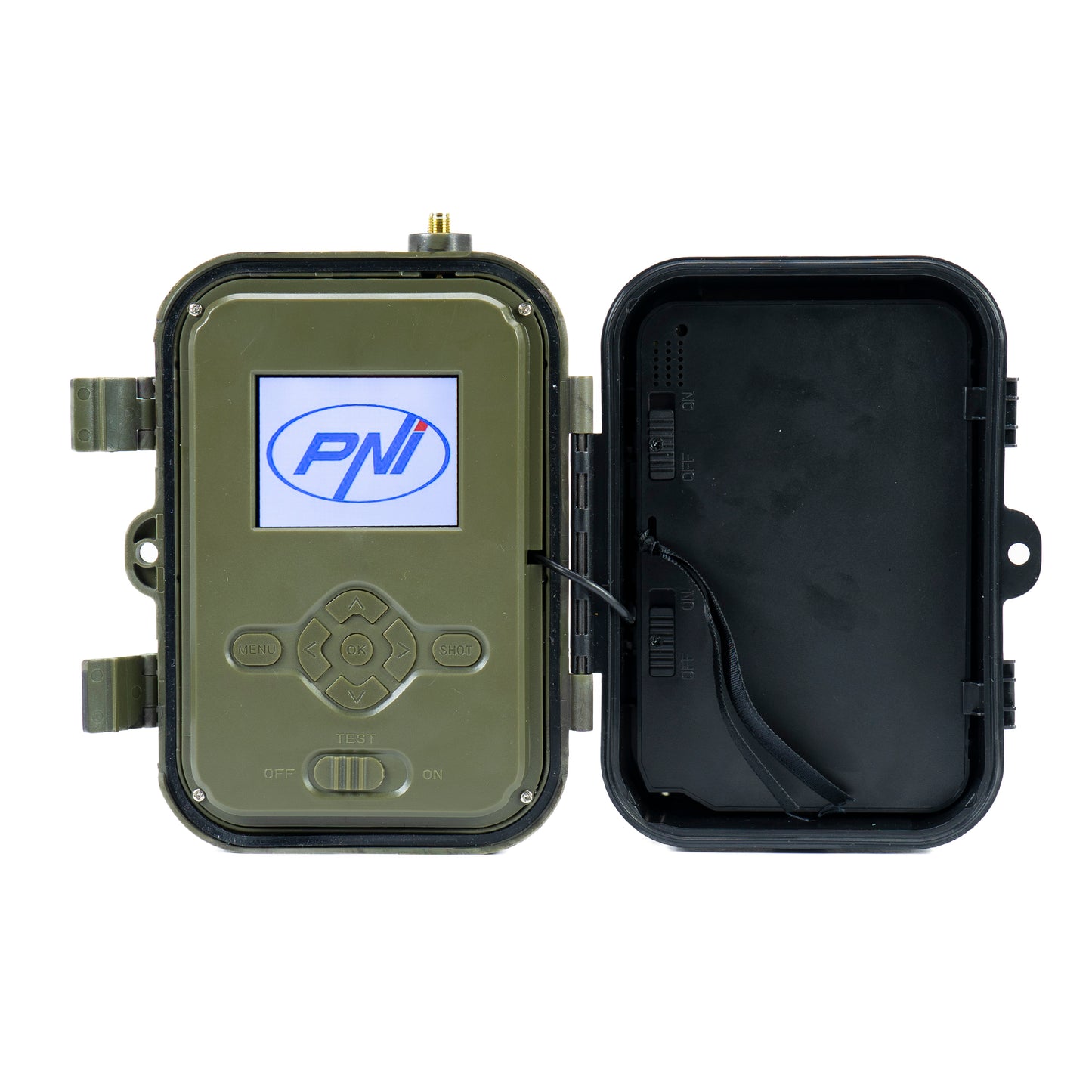 Pachet Camera vanatoare PNI Hunting 550C Internet 4G LTE, acces prin aplicatia Tuya, acumulator + Card de memorie MicroSD PNI 32GB cu adaptor SD