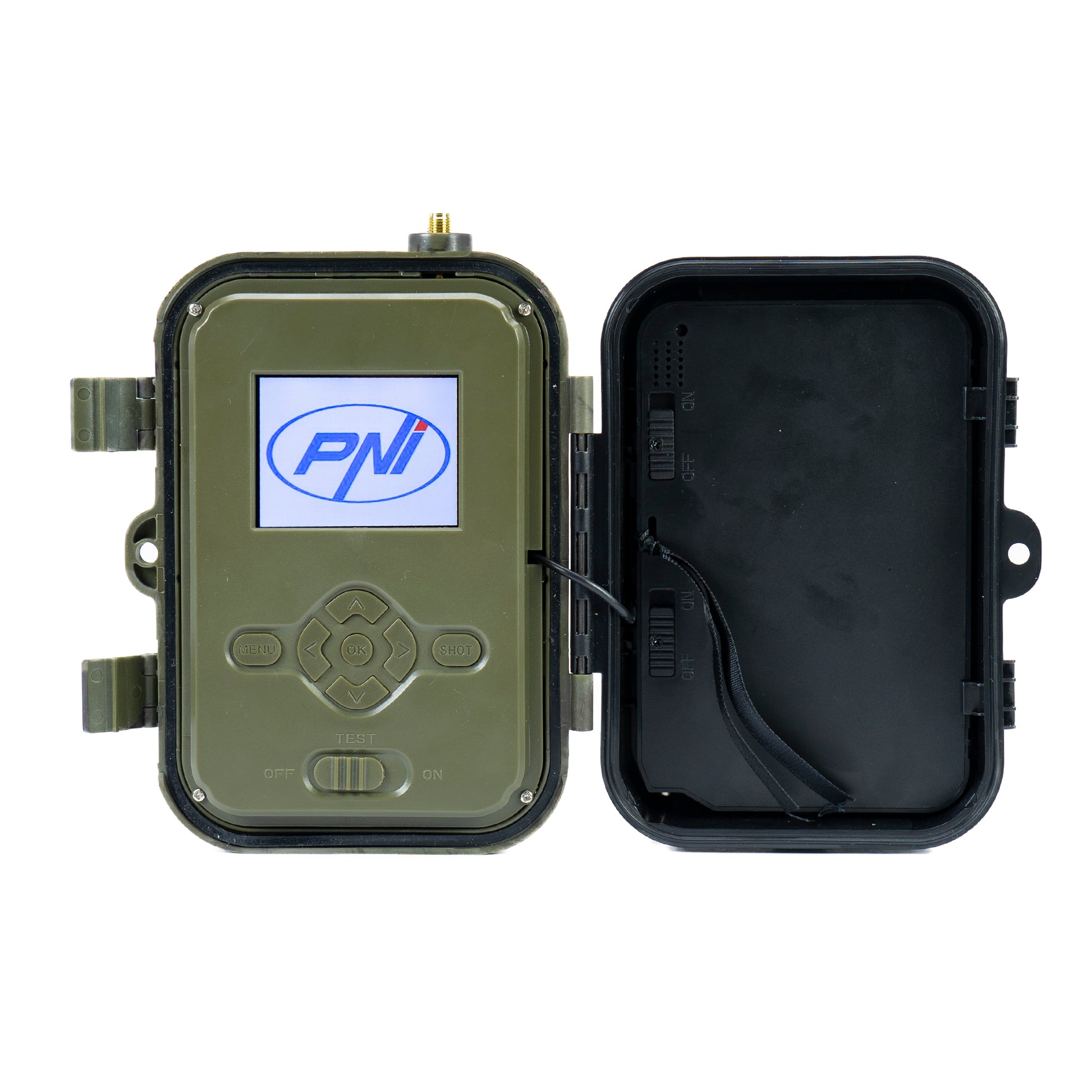 Pachet Camera vanatoare PNI Hunting 550C Internet 4G LTE, acces prin aplicatia Tuya, acumulator + Card de memorie MicroSD PNI 32GB cu adaptor SD