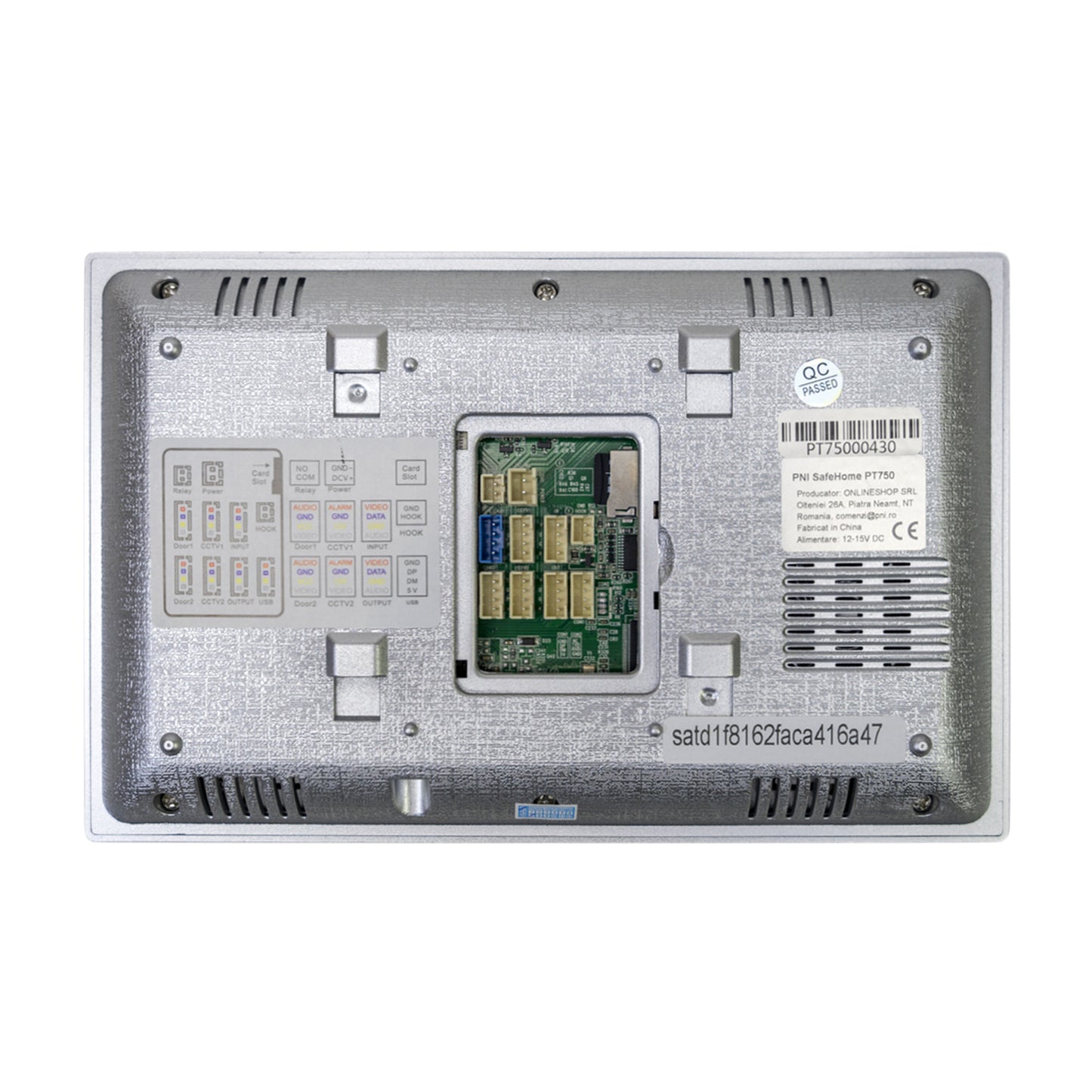 Monitor suplimentar PNI MS750 pentru Interfon video inteligent PNI SafeHome PT750
