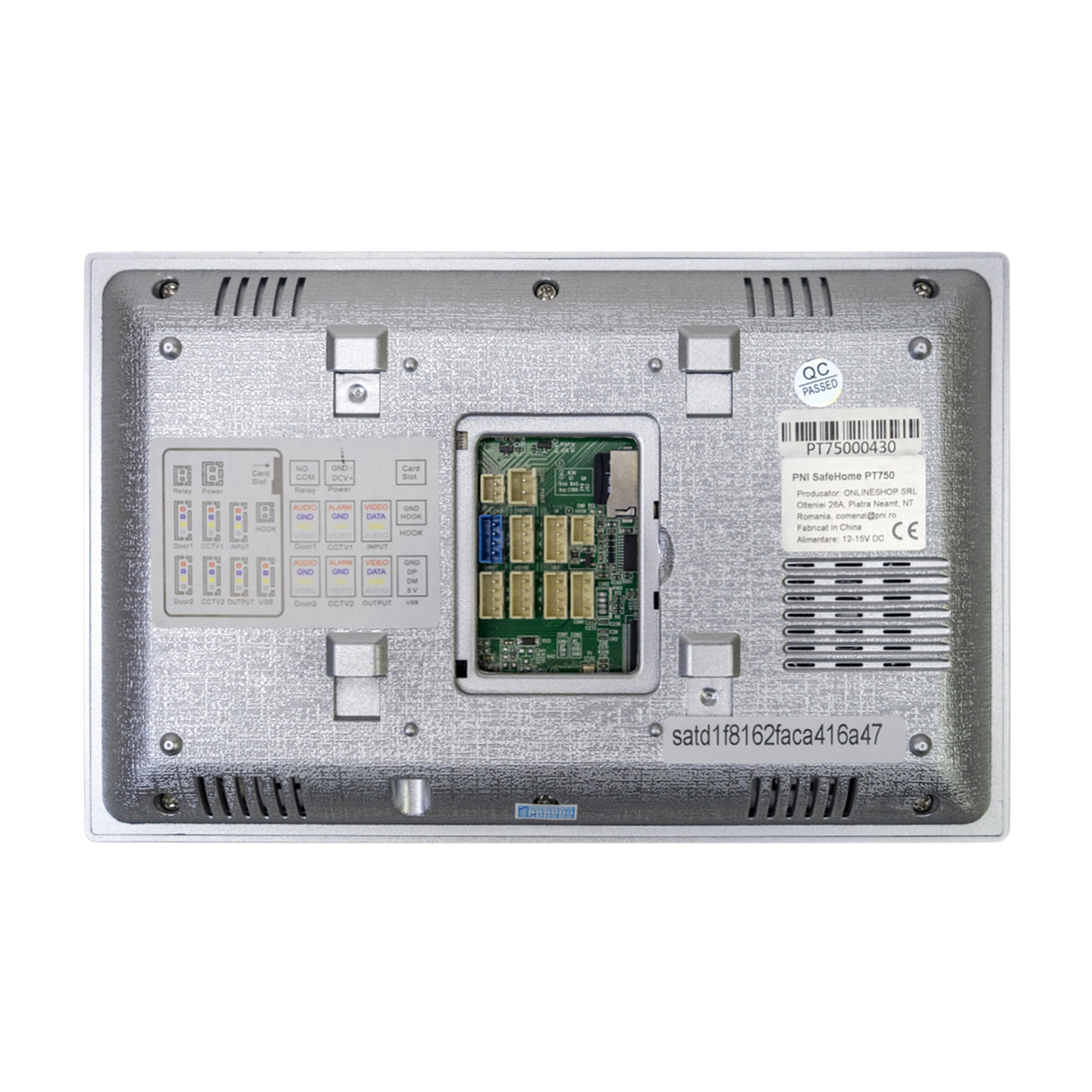 Monitor suplimentar PNI MS750 pentru Interfon video inteligent PNI SafeHome PT750