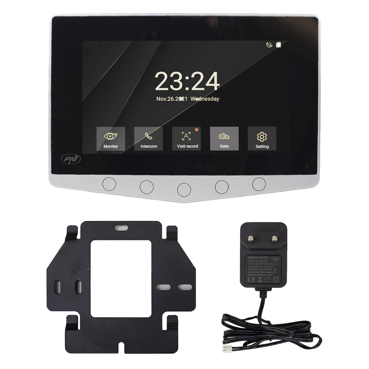 Monitor suplimentar PNI MS780 pentru Interfon video PNI DF780