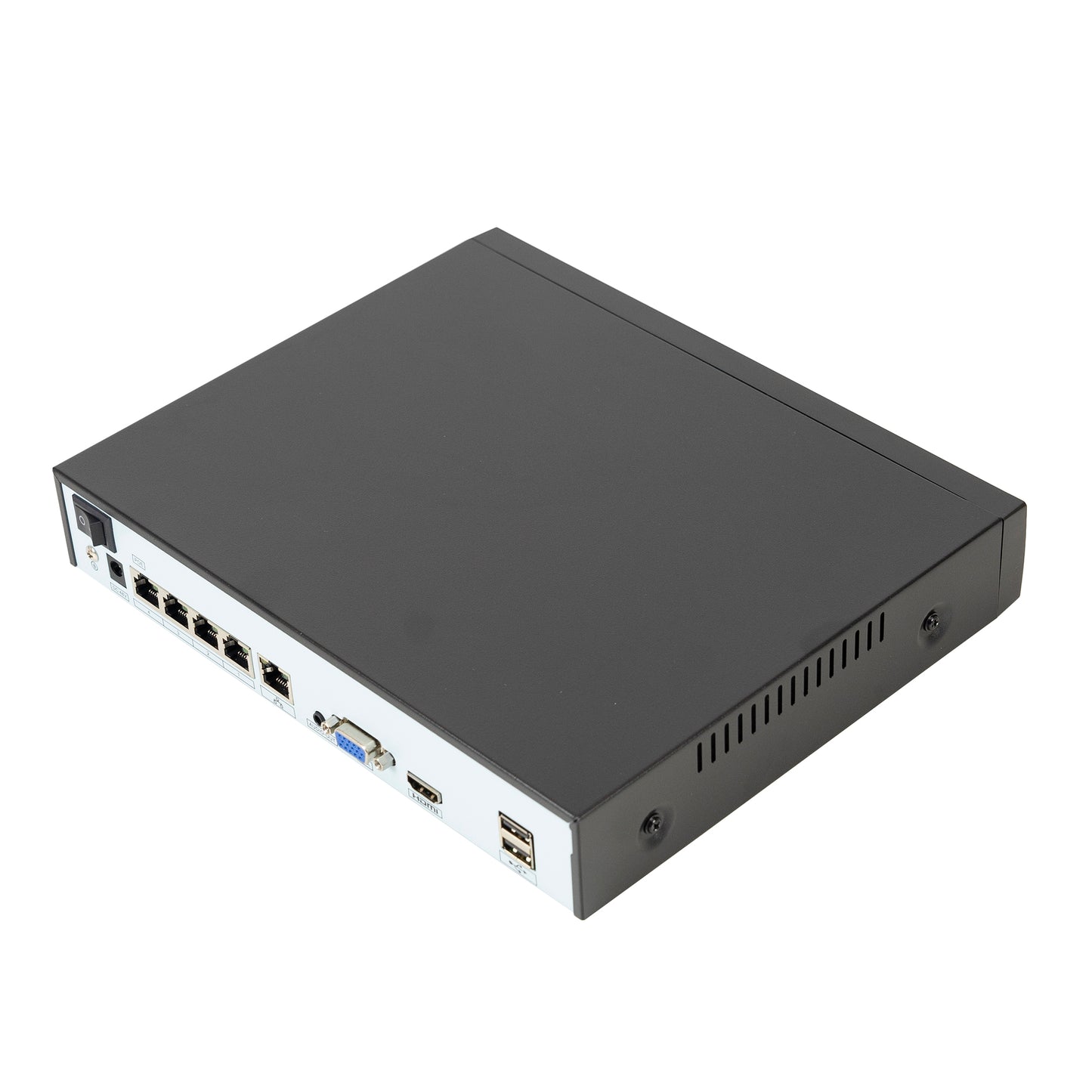 Pachet supraveghere video NVR POE PNI House IP710J, 4 camere PNI IP808J 8MP si 4 cabluri UTP CAT6 20 metri incluse